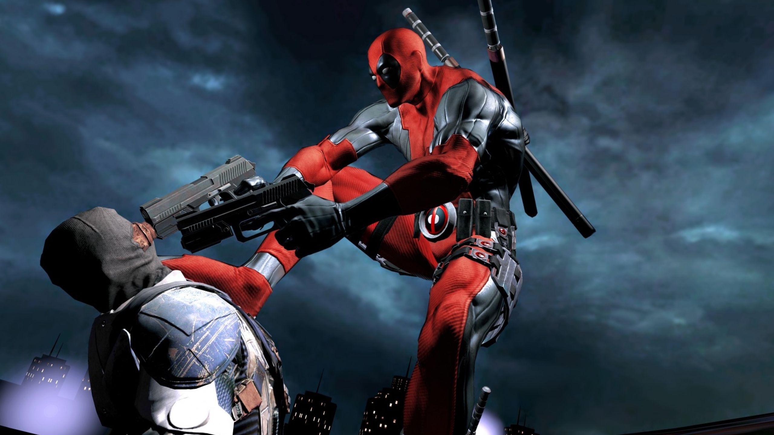 2560x1440 deadpool, marvel, art 1440P Resolution Wallpaper, HD