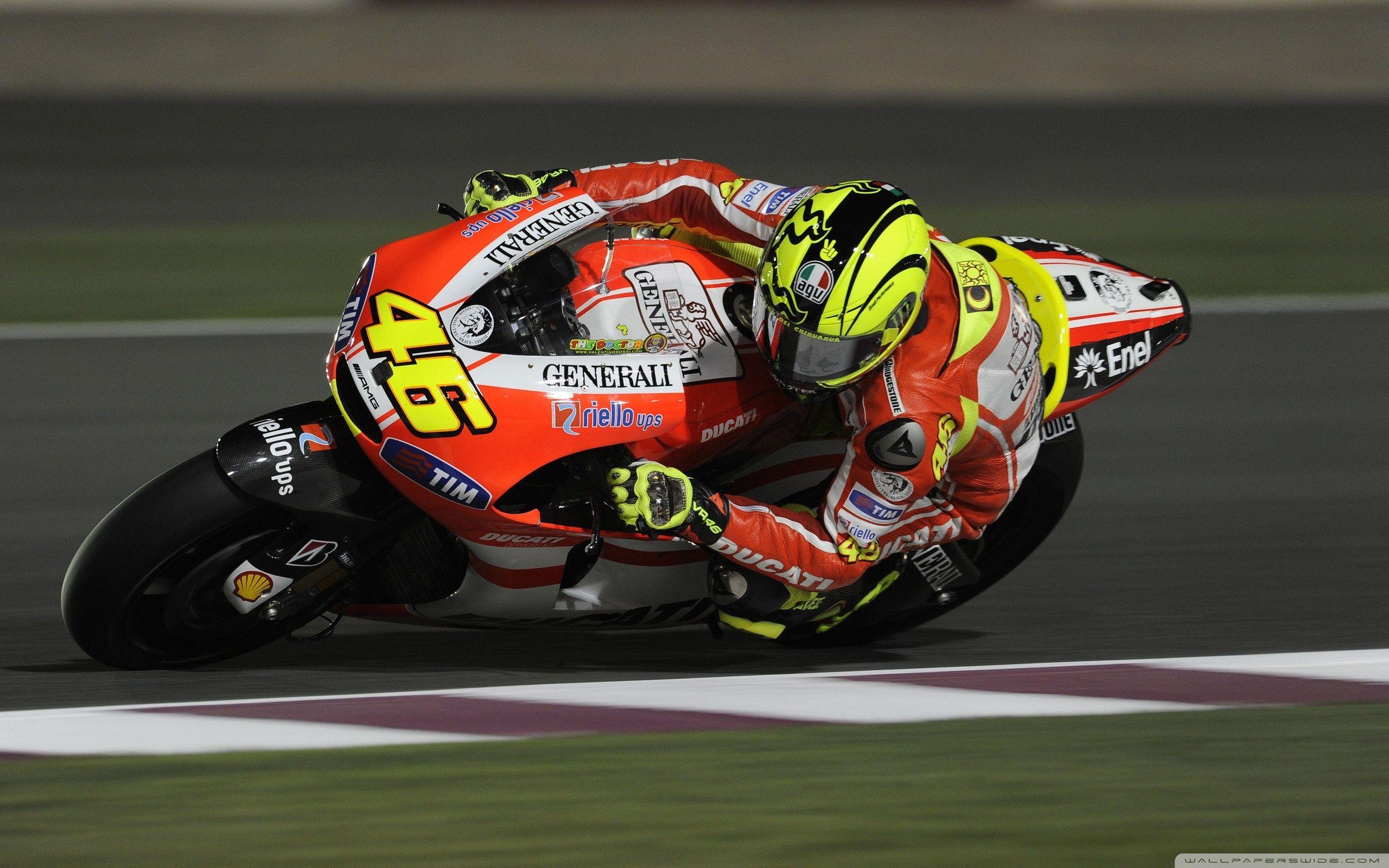 2560x1600 Valentino Rossi Ducati Bike ❤ 4K HD Desktop Wallpaper for 4K Ultra