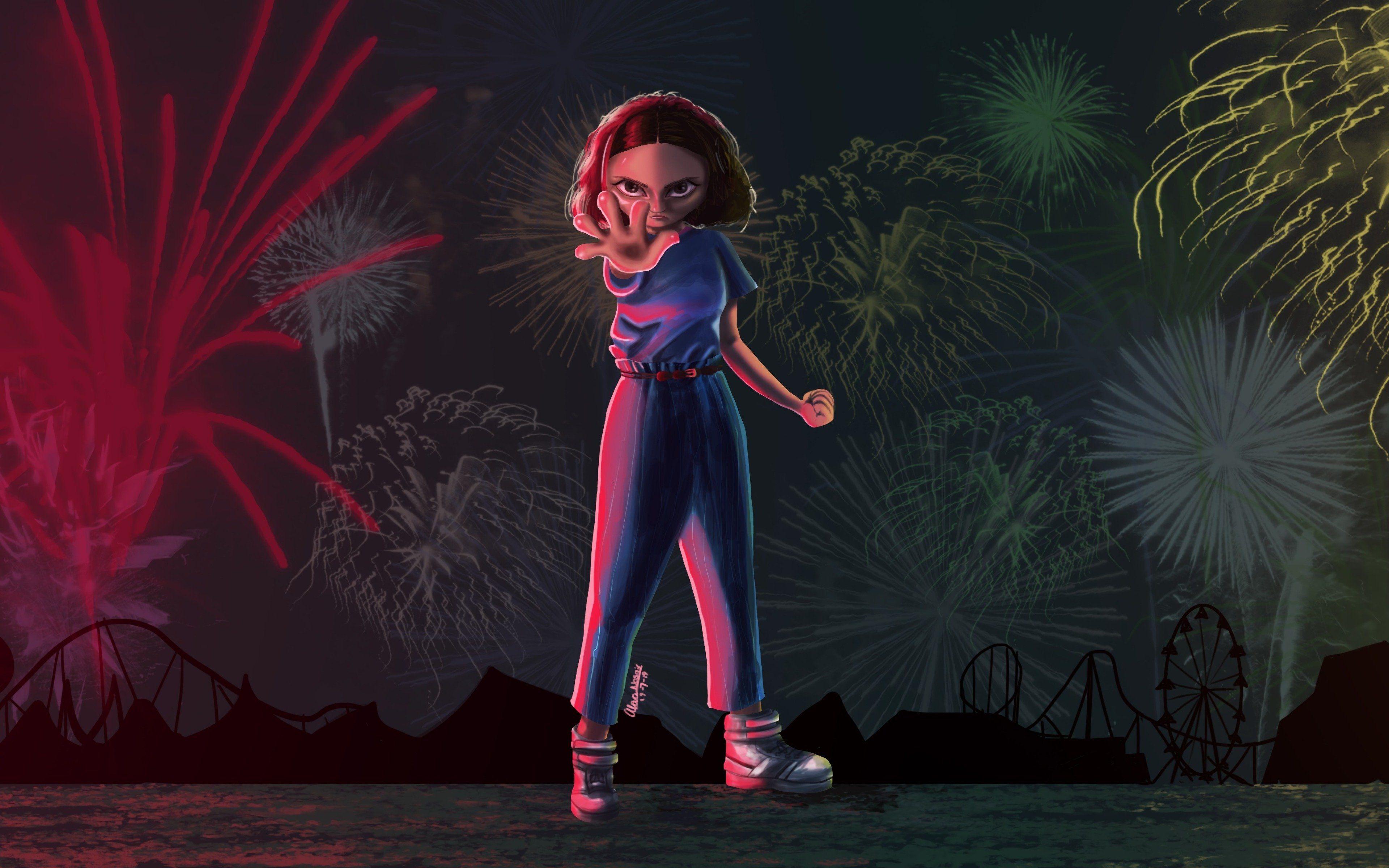 3840x2400 Stranger Things Fan Art Wallpaper
