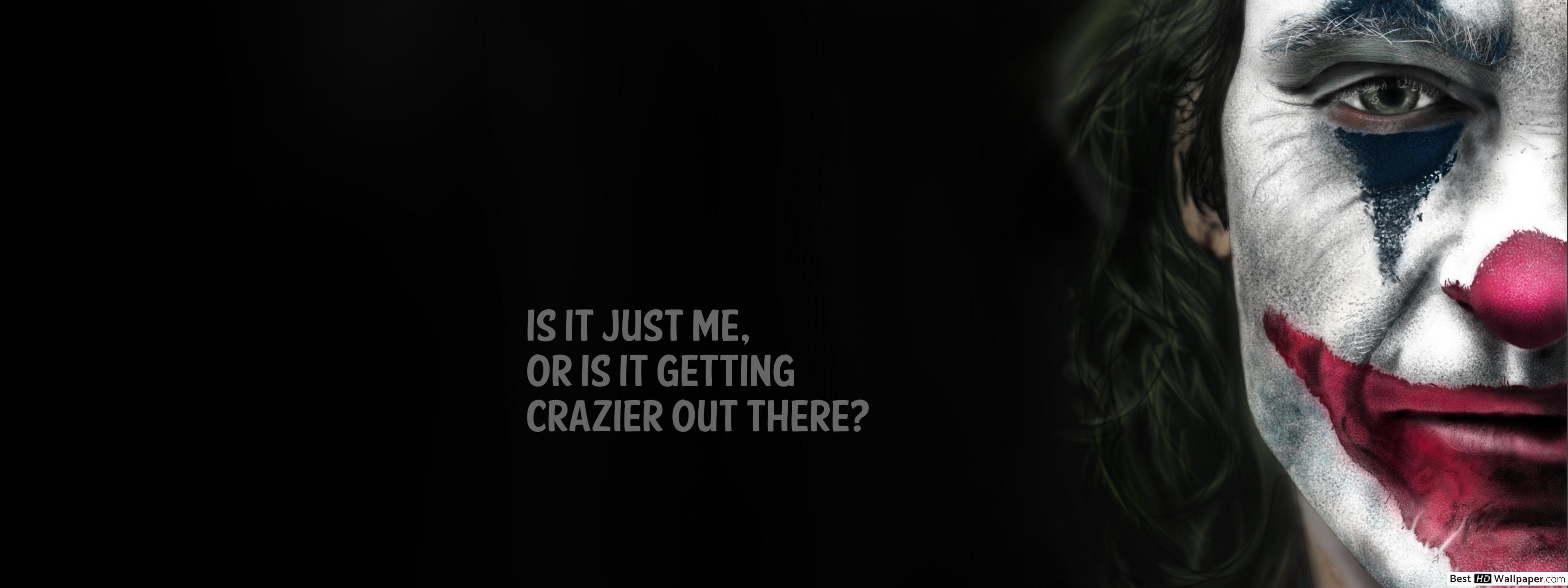 3840x1440 Joker minimalist wallpaper 4K HD wallpaper download