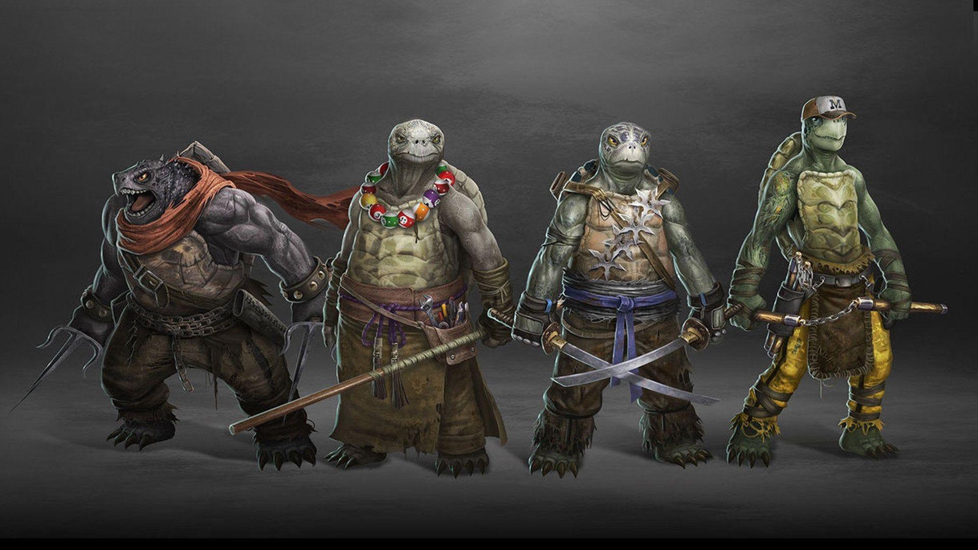 1920x1080 Realistic' TMNT Wallpaper (xpost From R ComicWalls)