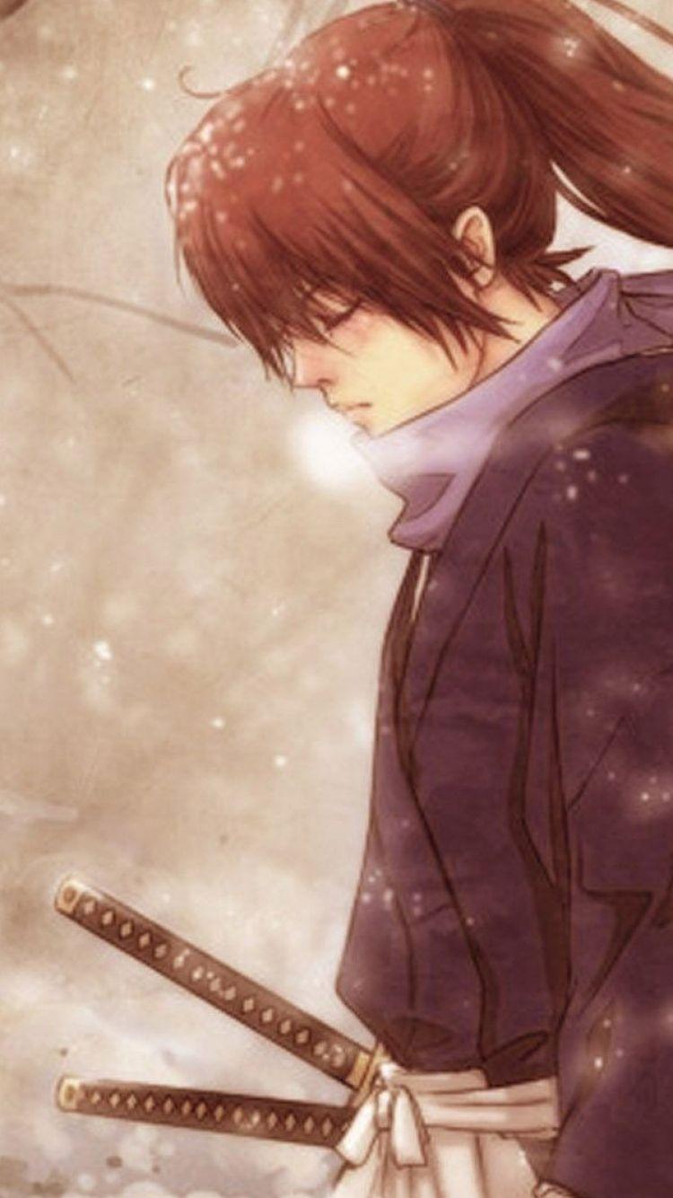 750x1334 Anime Rurouni Kenshin (750x1334) Wallpaper