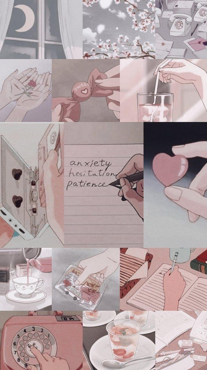 718x1280 Aesthetic Anime Wallpaper Retro