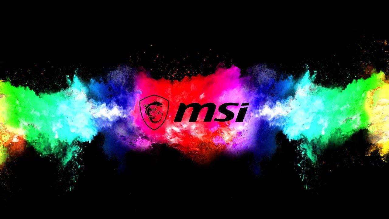 MSI - Circle Logo, Dark and Smokes HD wallpaper download