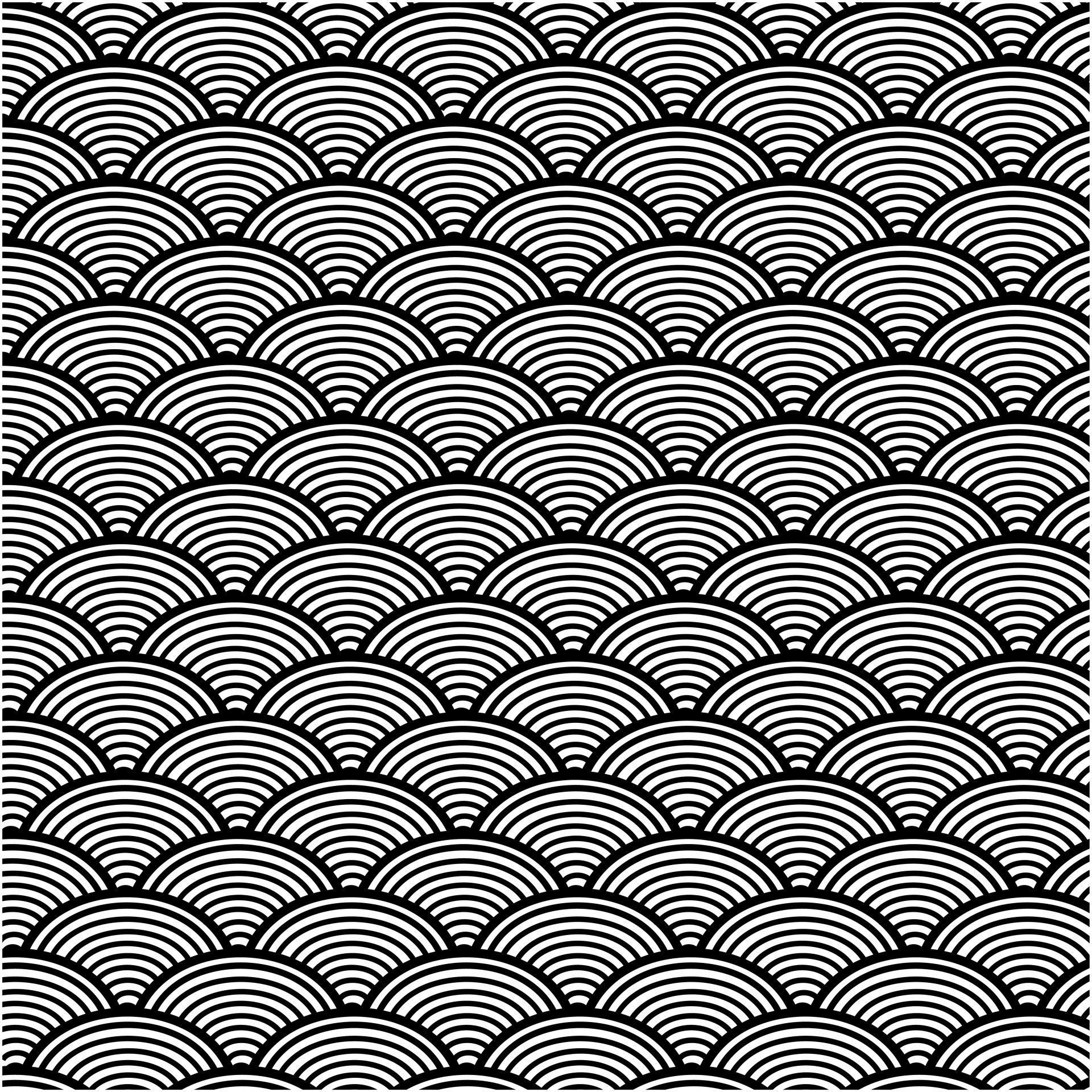 1920x1920 Japanese Wave Wallpaper