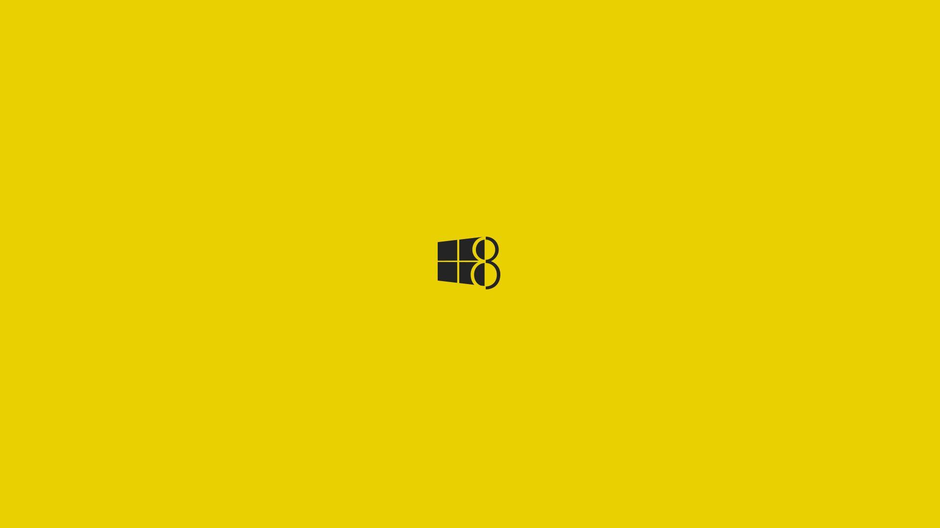 1920x1080 Windows 10 Yellow Wallpaper