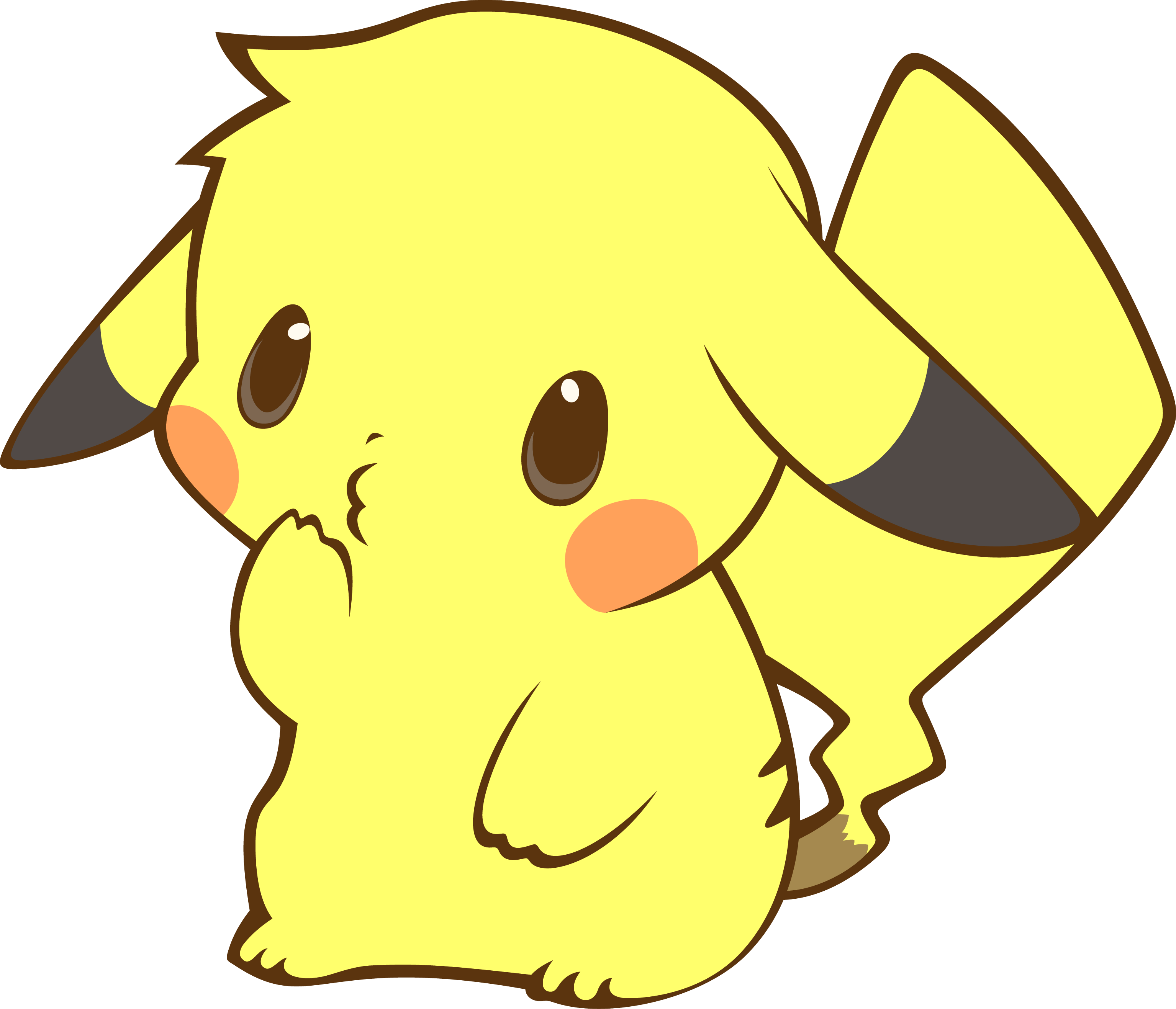 Ảnh Pikachu Anime Cute  Hình Nền Anime Pikachu Đẹp