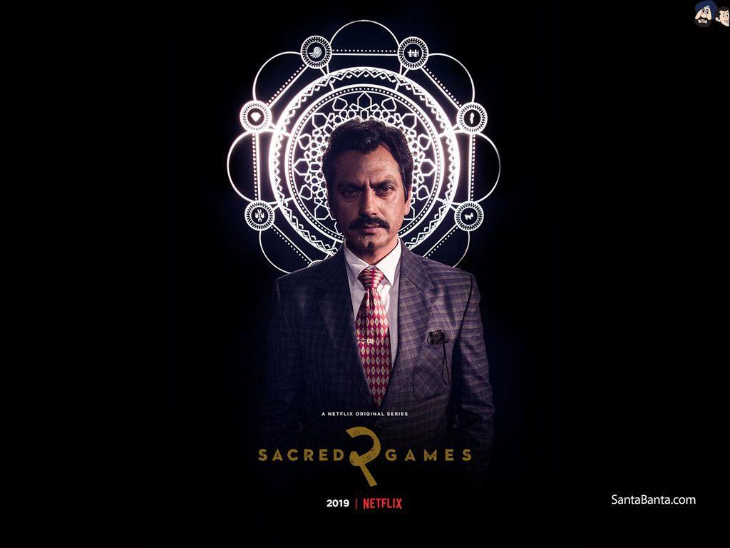 1024x768 Poster of Netlix Original, Sacred Games 2 starring Nawazuddin