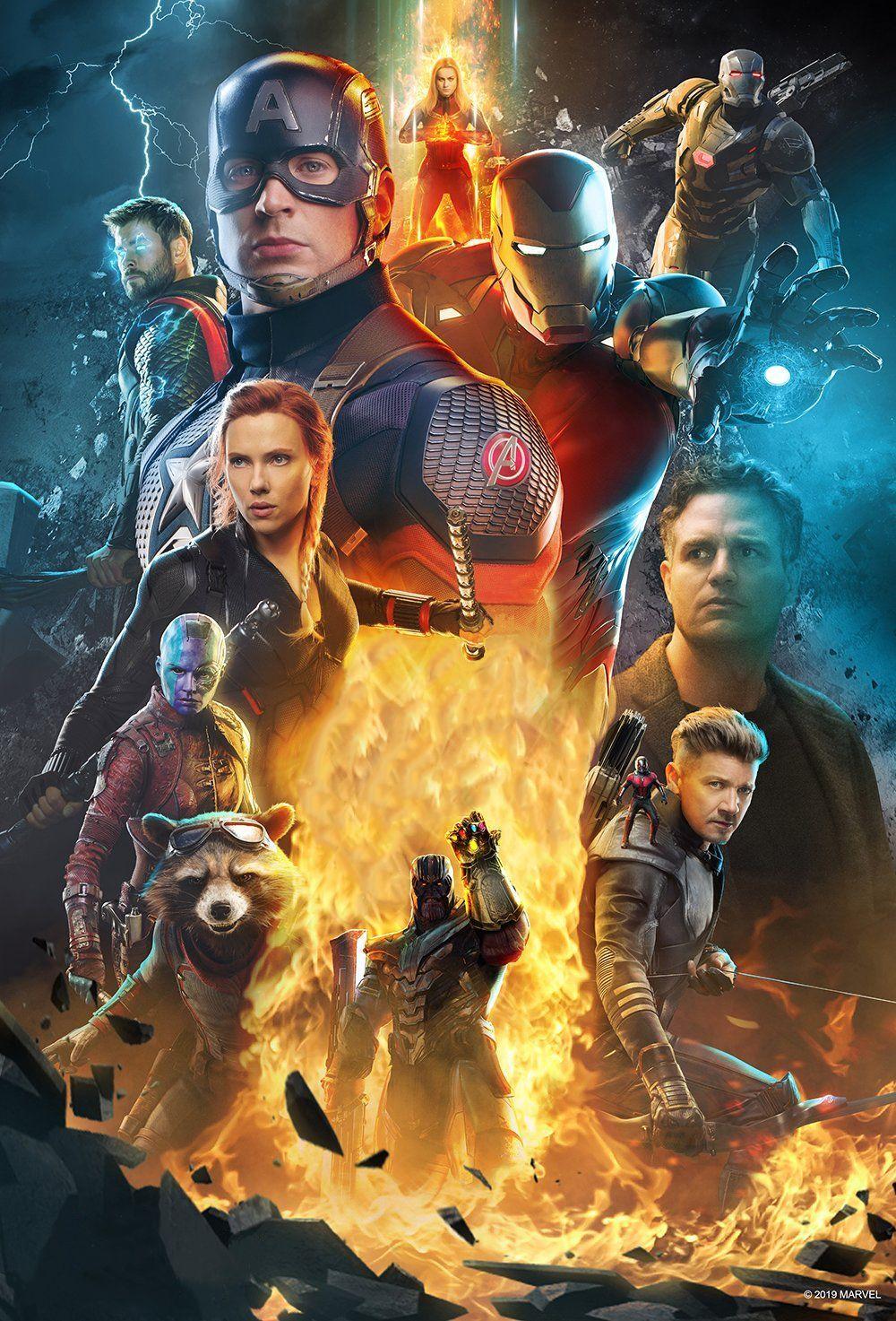 1000x1473 Avengers Endgame (2019) boss logic poster Textless