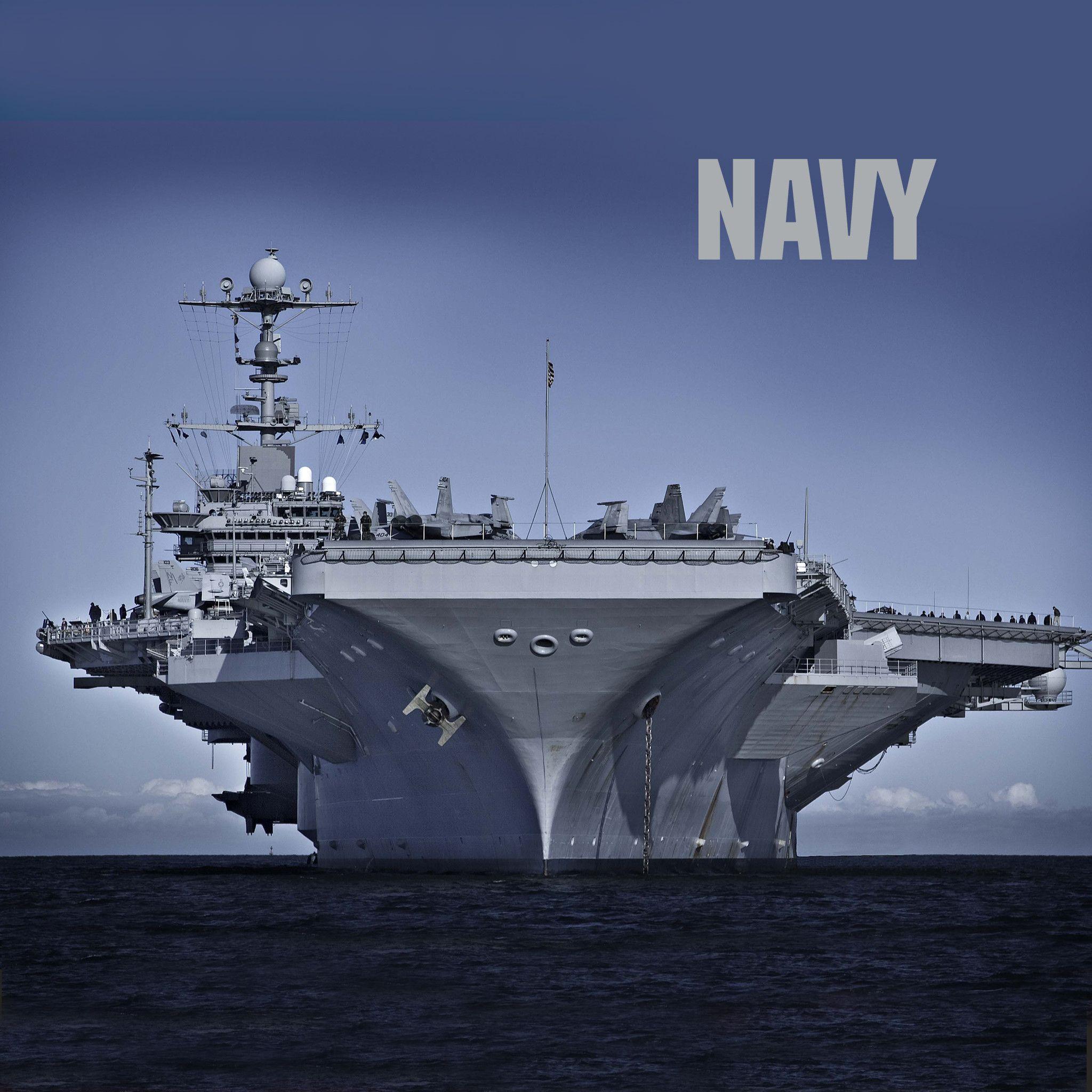 2048x2048 United States Navy iPhone Wallpaper