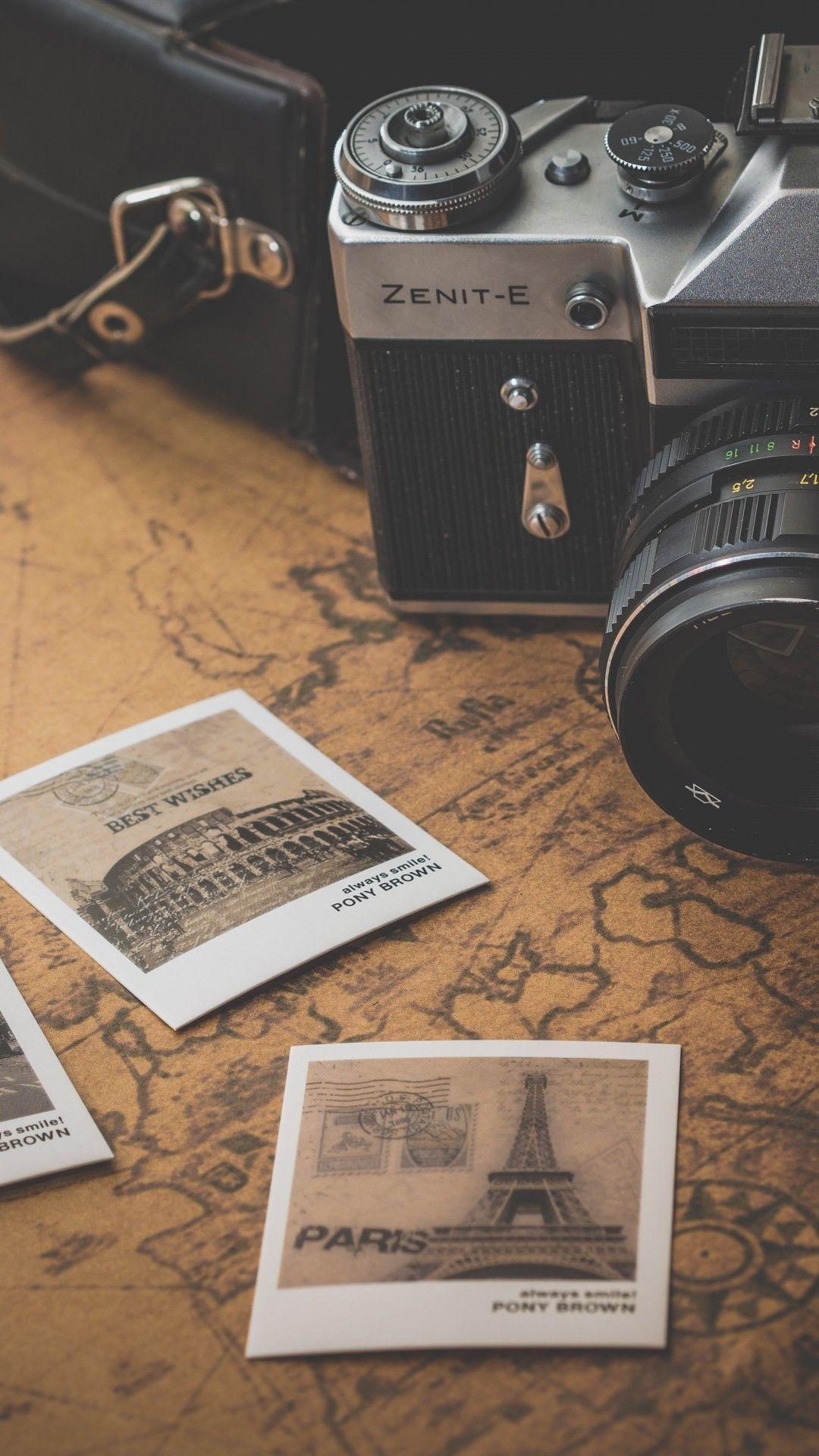 1080x1920 Vintage Wallpaper Full HD Hupages Download iPhone Wallpaper. Camera wallpaper, Vintage cameras, Photography camera