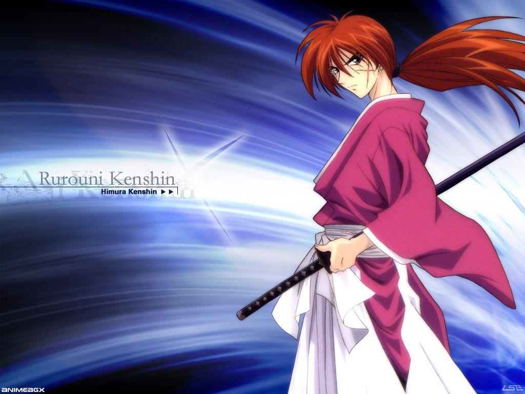 1024x768 Samurai X Wallpaper