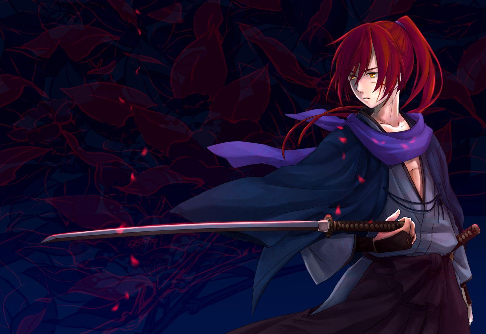 1600x1100 Desktop Wallpaper Rurouni Kenshin Young man Himura Kenshin Anime