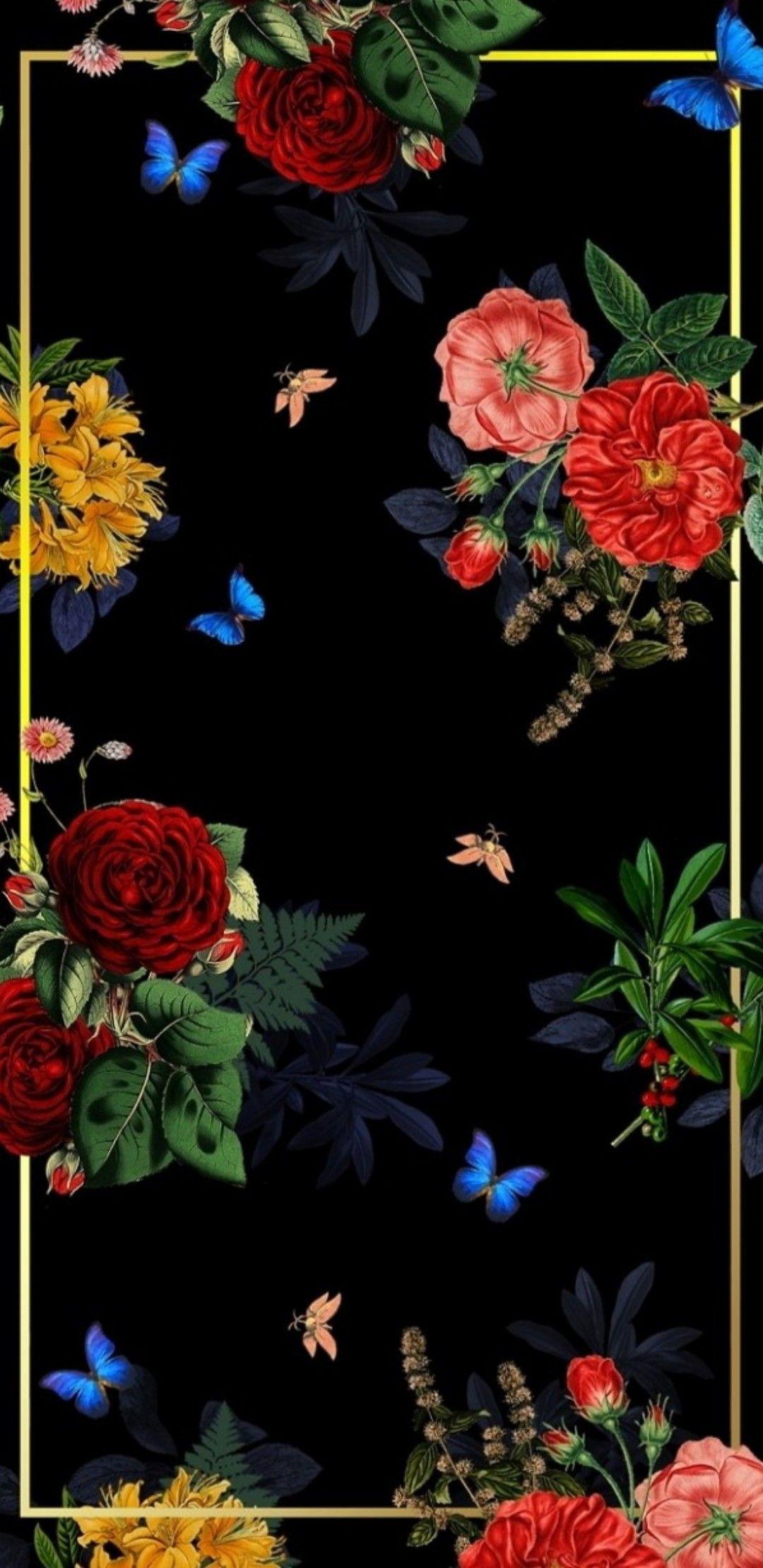 1080x2220 Butterfly / Dragonfly / Bee Ect Wallpaper 2