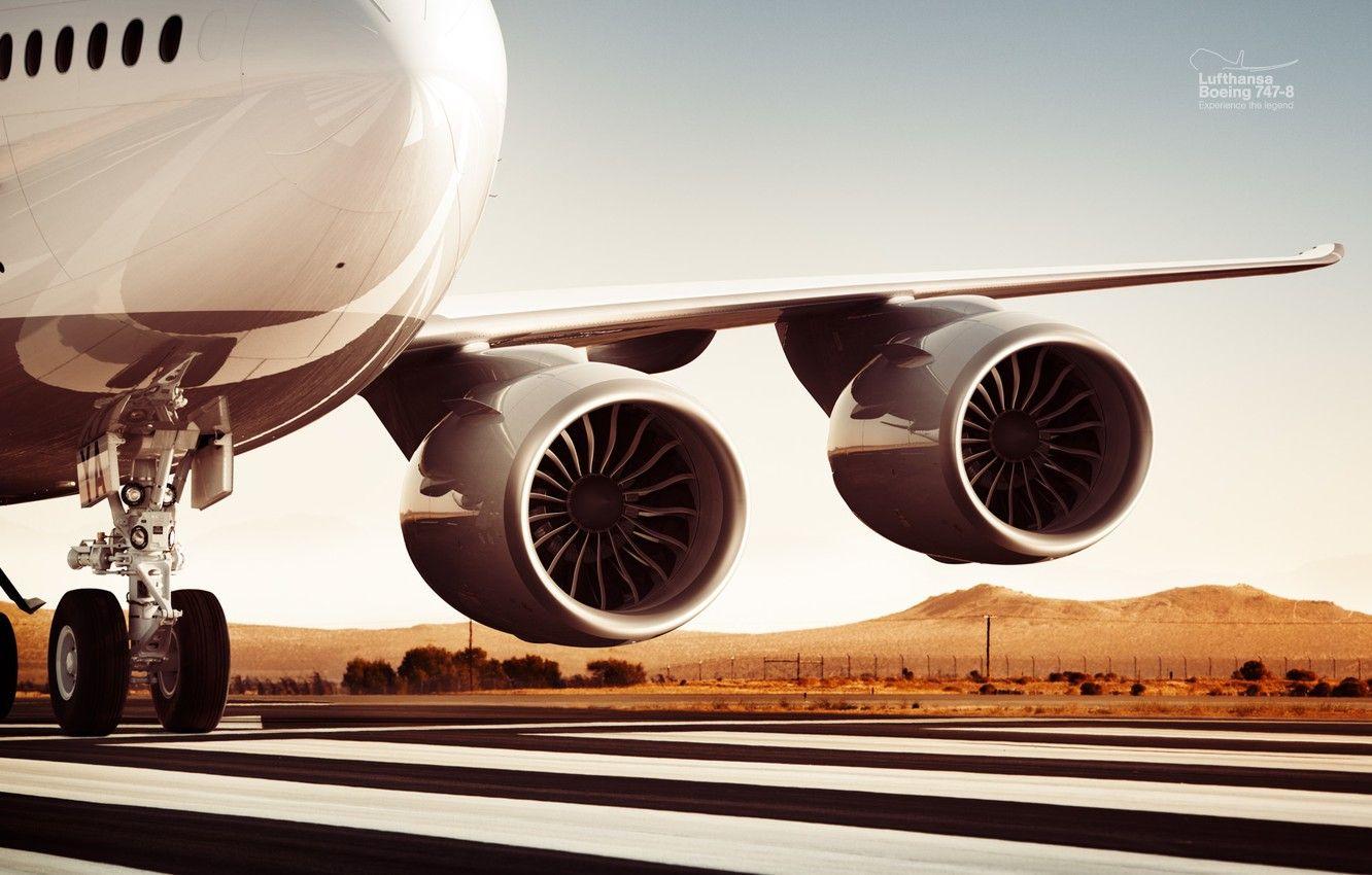 1332x850 Wallpaper Engine, Lufthansa, Boeing 747- Hanseatic airlines