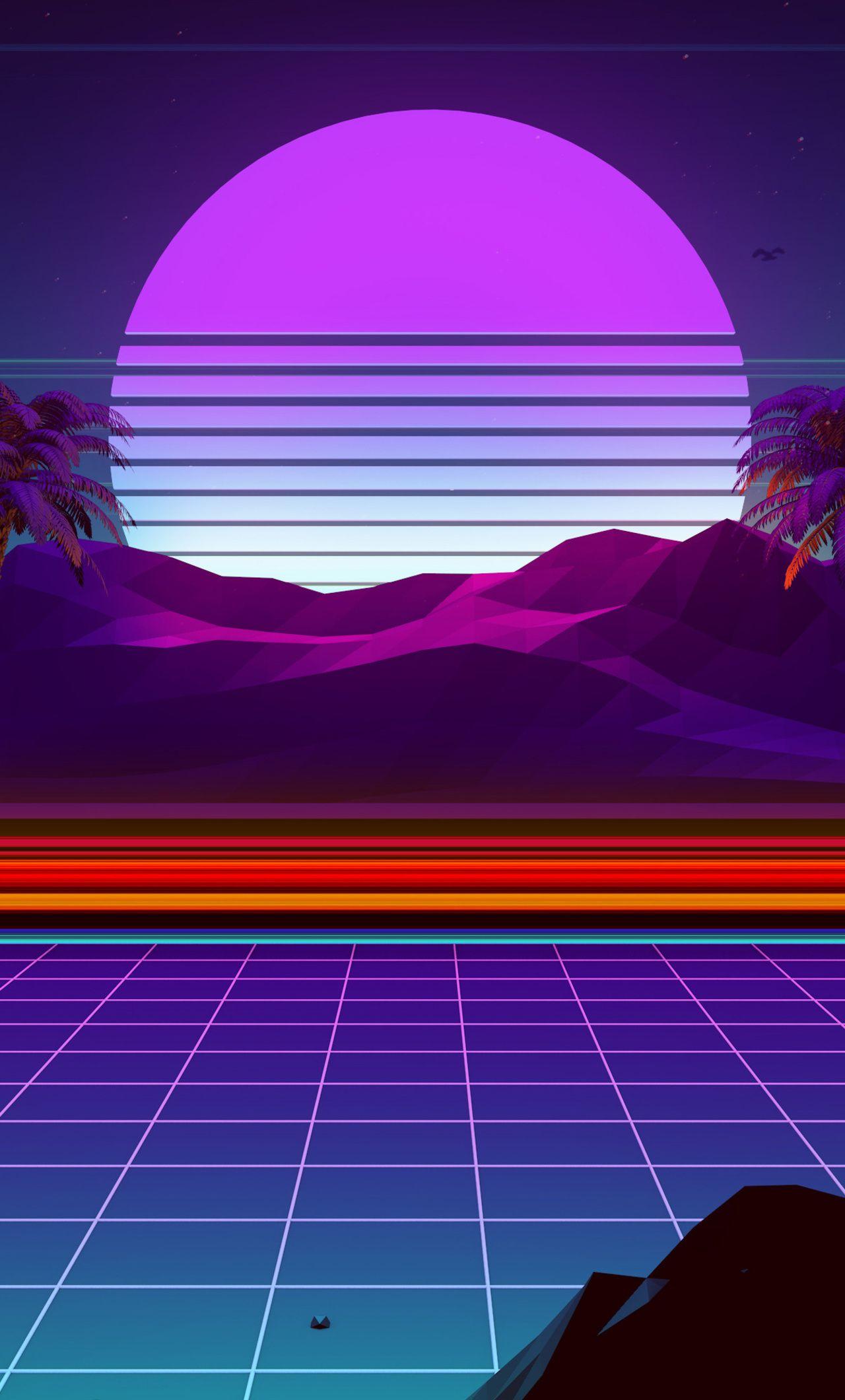 Cool 80s Neon iPhone Wallpapers - Top Free Cool 80s Neon iPhone