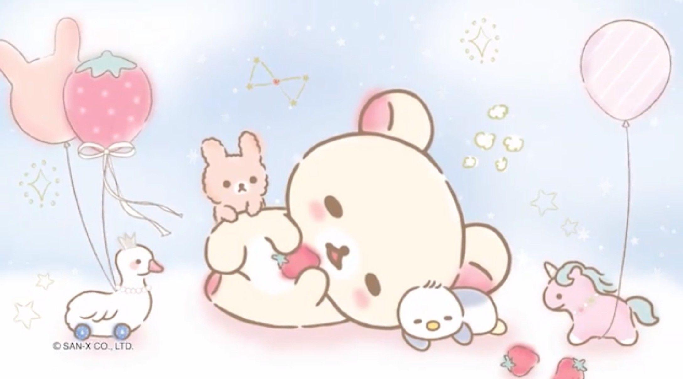 2176x1208 San X Wallpaper