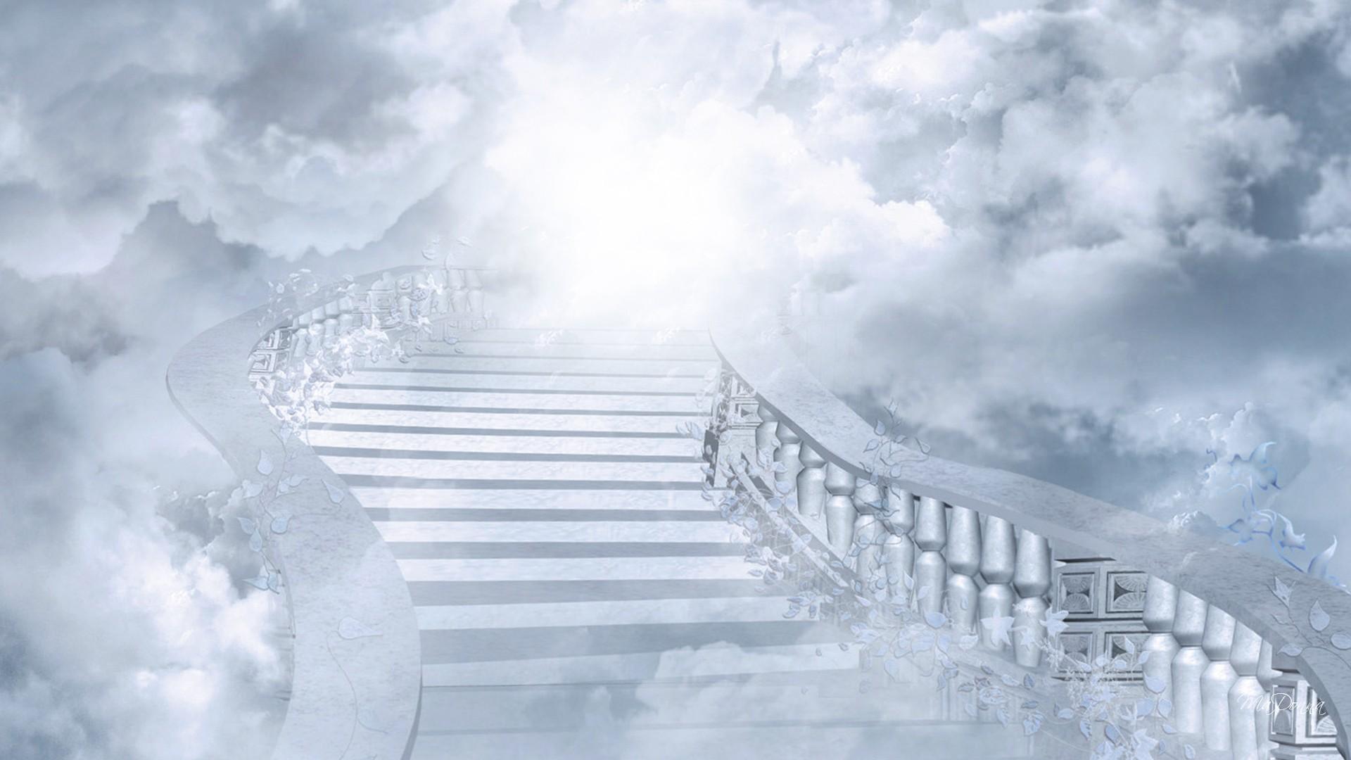 1920x1080 Stairway to Heaven Background. Heaven Wallpaper, Angels Heaven Wallpaper and Heaven Is for Real Wallpaper
