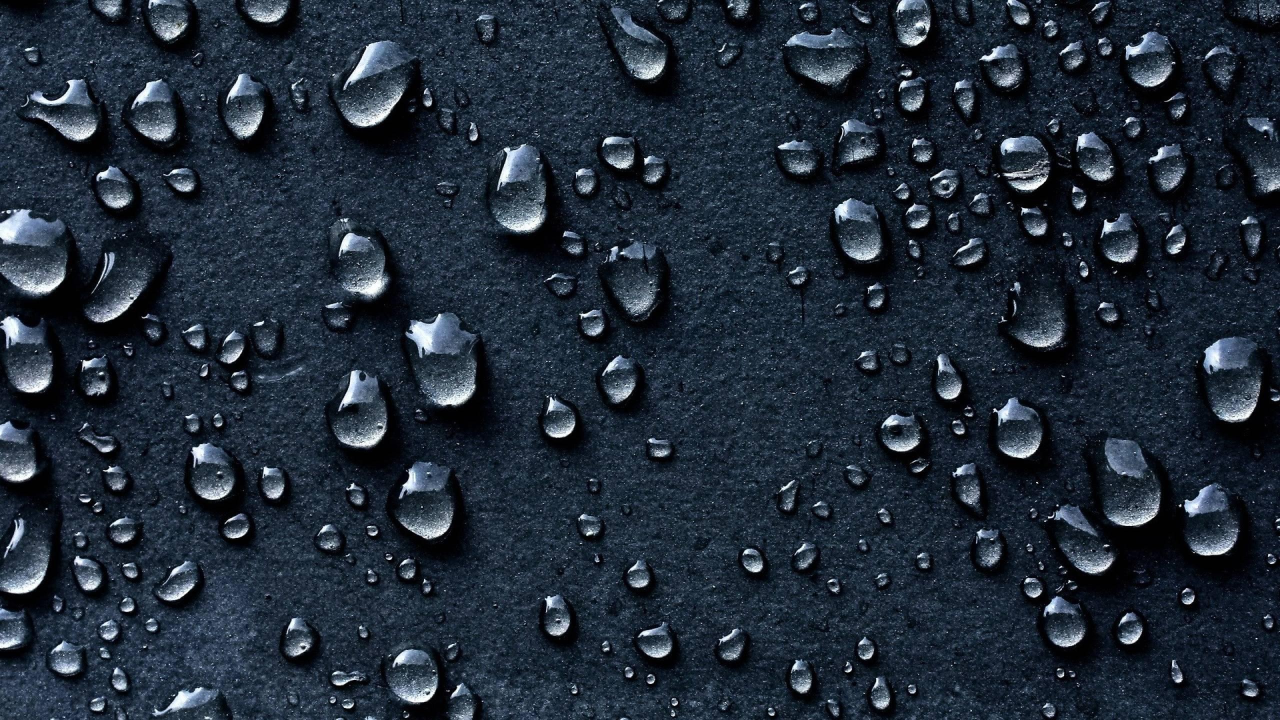 2560x1440 background, drop, photography, water wallpaper