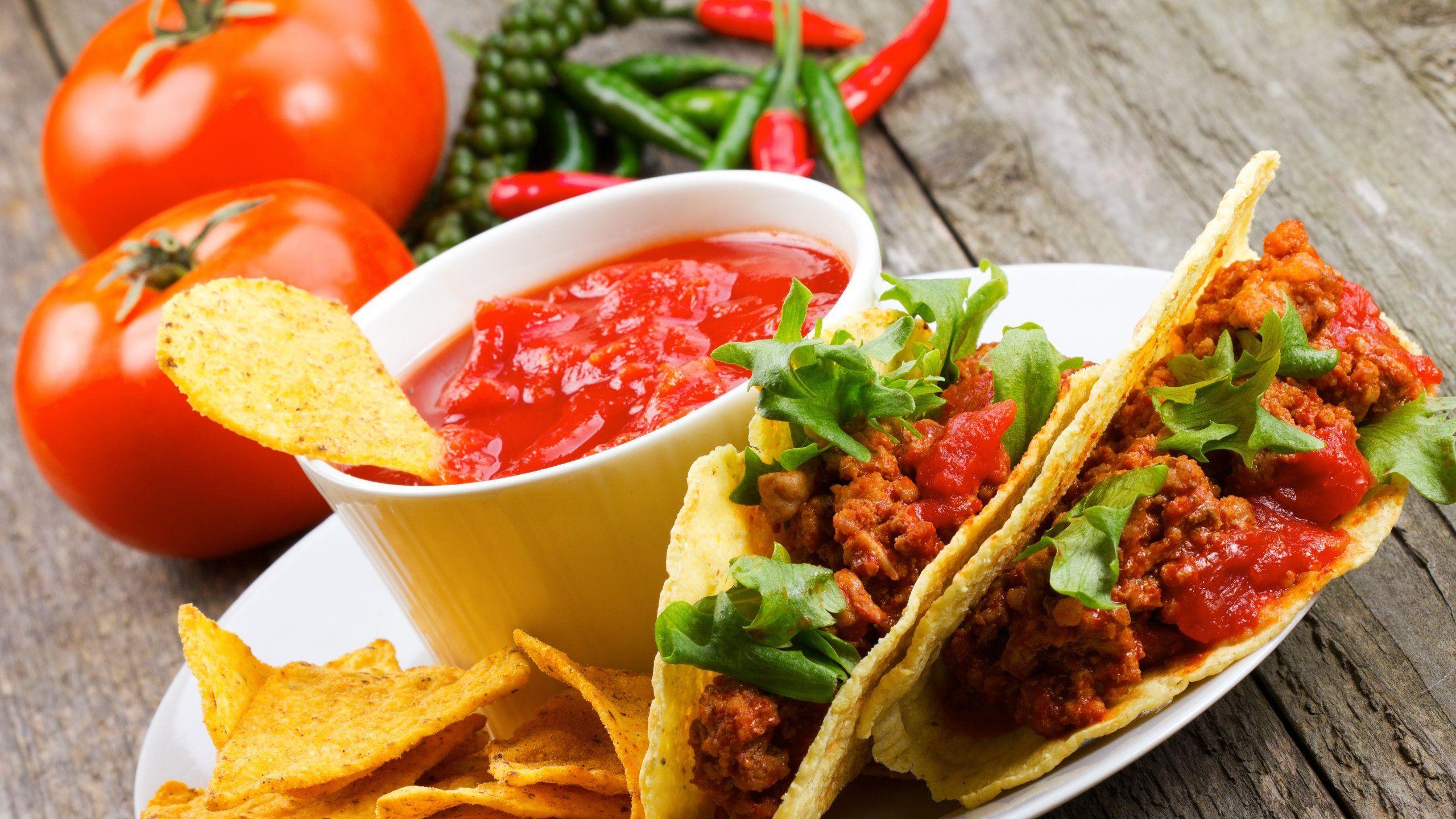 2560x1440 Mexican food dinner lunch mexico spanish wallpaperx1440