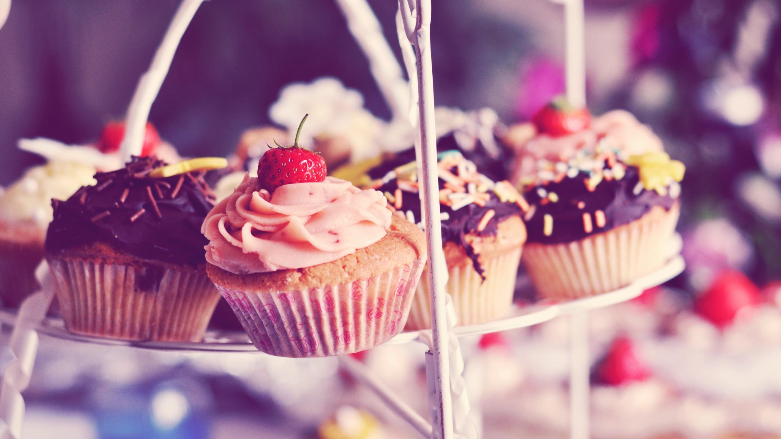 2560x1440 Cupcakes Wallpaperx1440