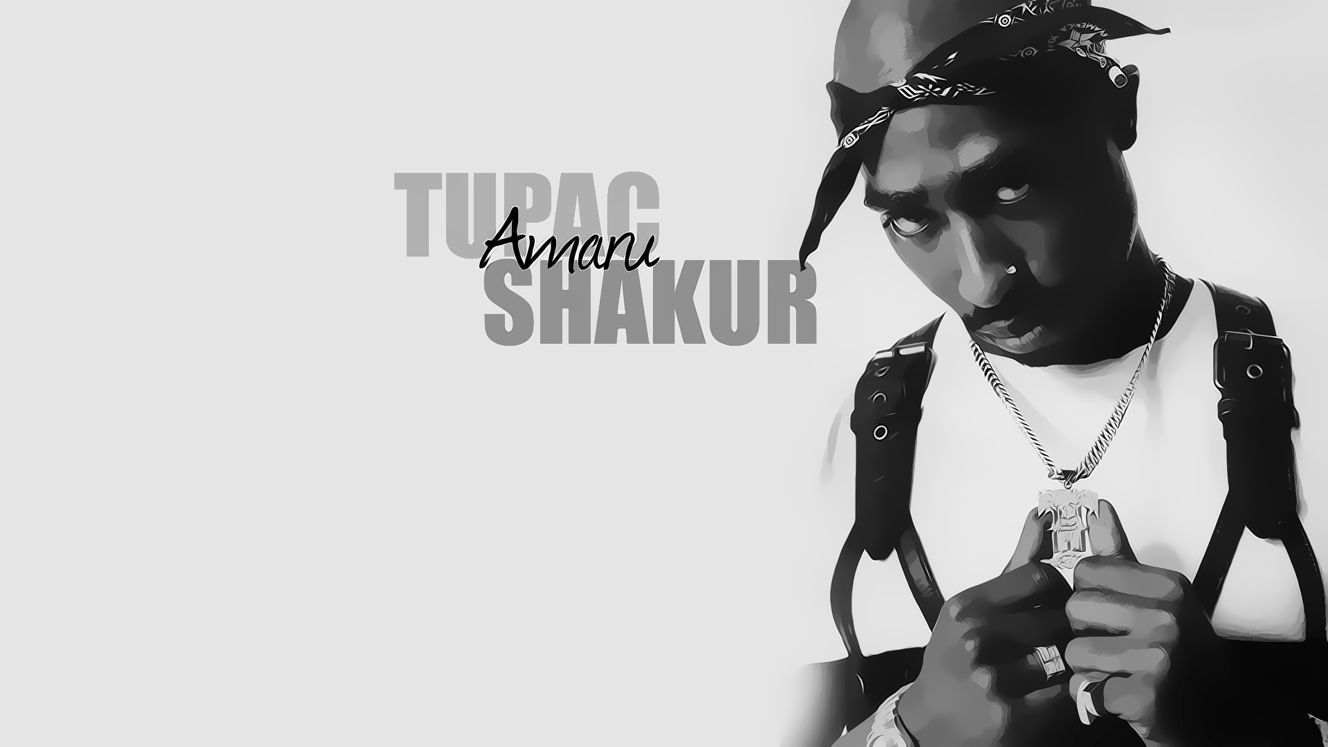 1920x1080 HD 2Pac Music Vibes