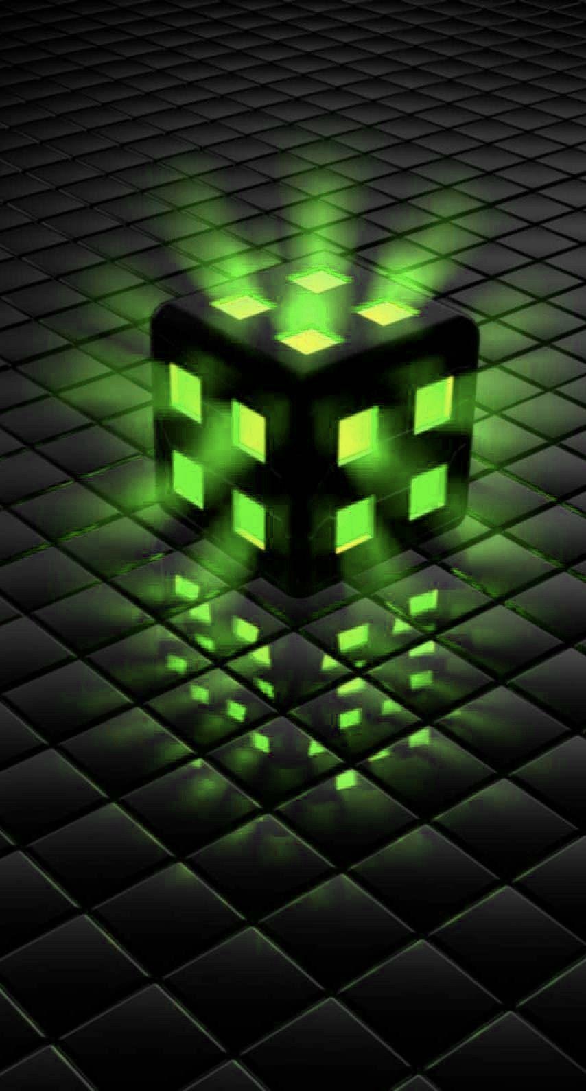 854x1590 Zendha: Cool Green Wallpaper