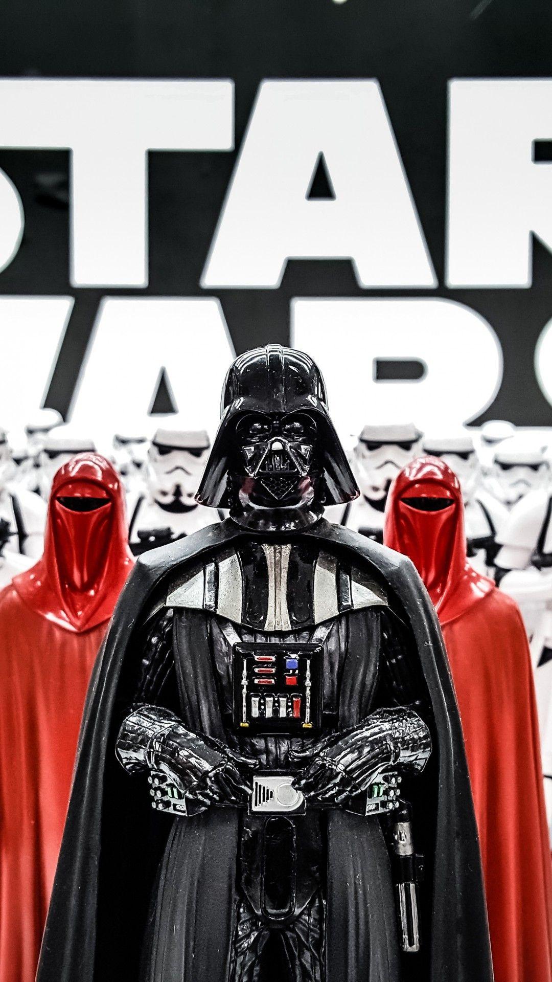 1080x1920 Wallpaper Darth Vader, Figurine, Star Wars, Clone Trooper, 5K, Art