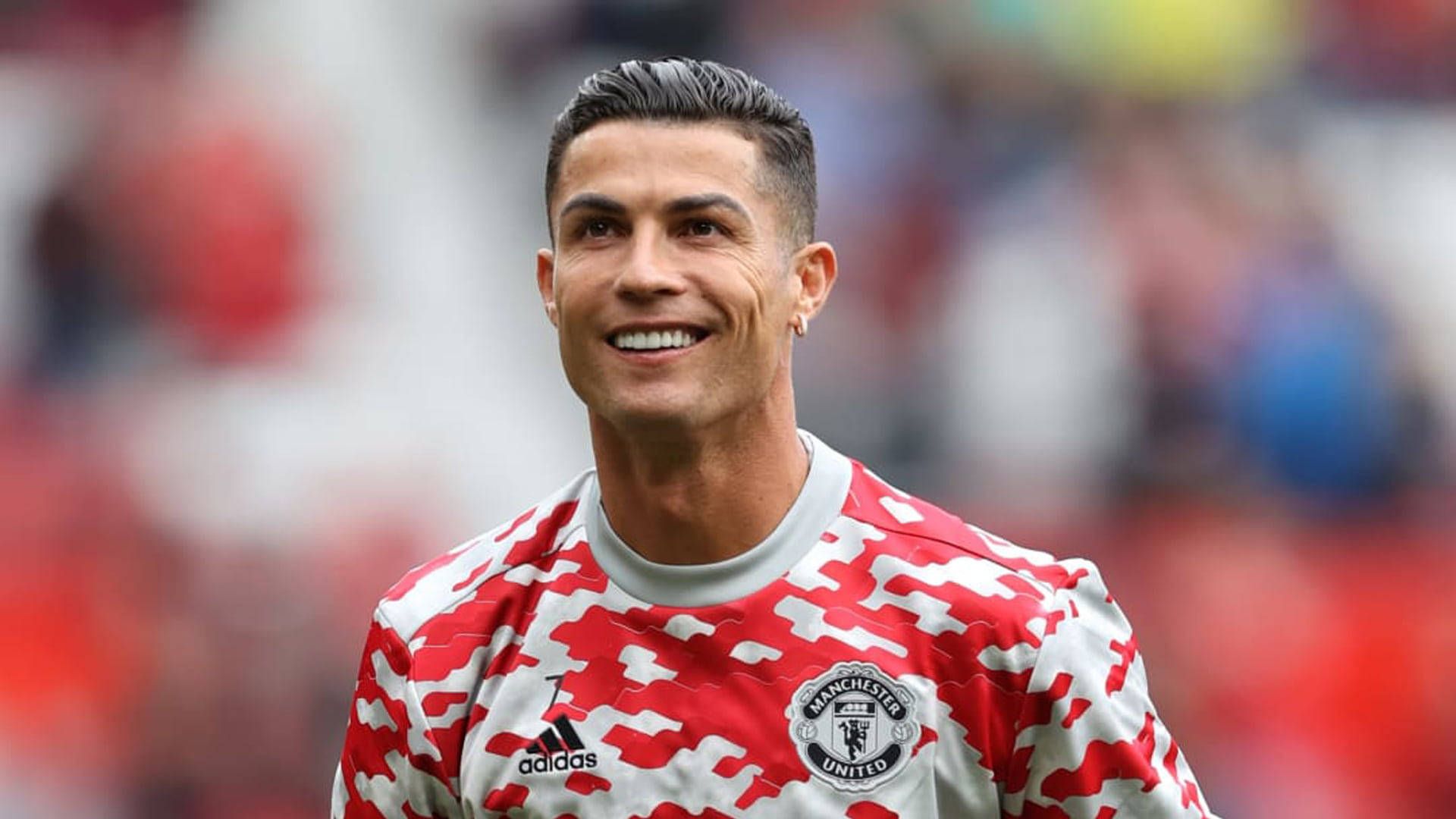 1920x1080 Wallpaper Ronaldo Happy 100 Cristiano Ronaldo Manchester United Picture