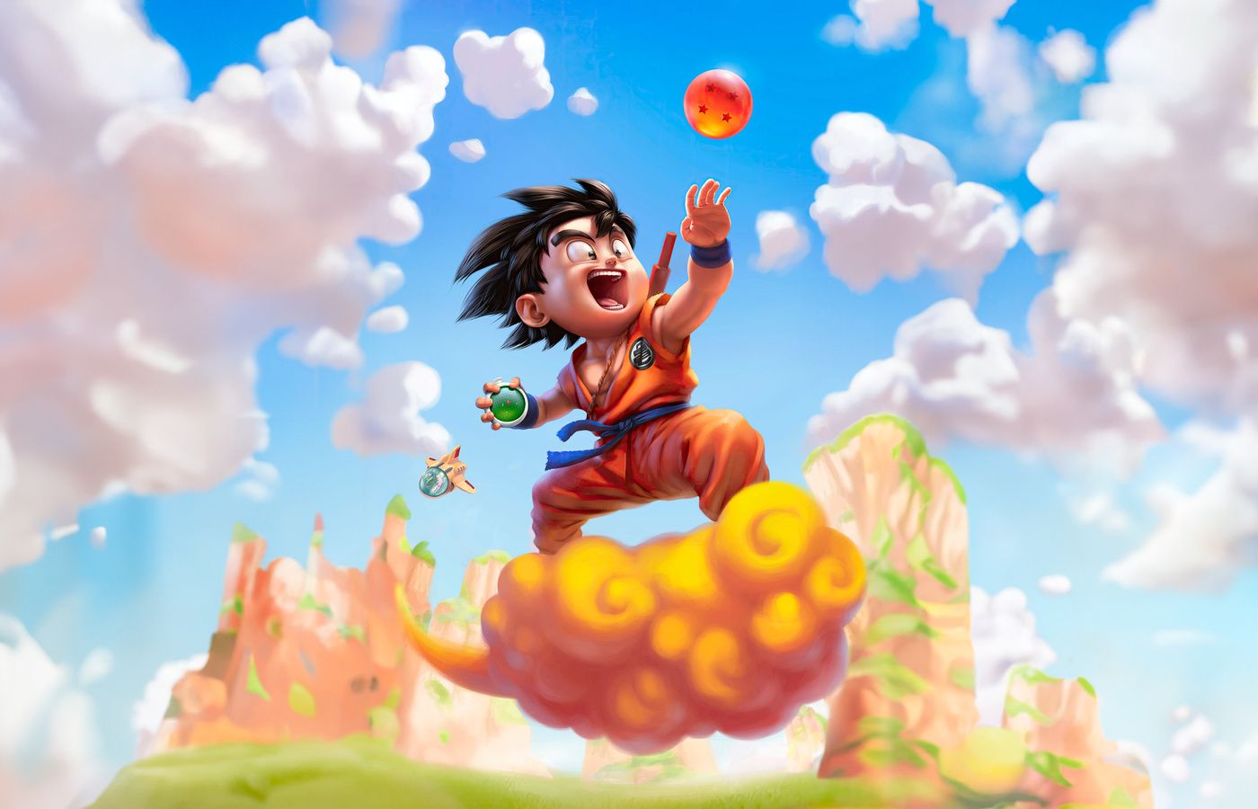 1400x900 Little Goku Wallpaper, 1400x900 Resolution HD 4k Wallpaper, Image, Background, Photos and Picture
