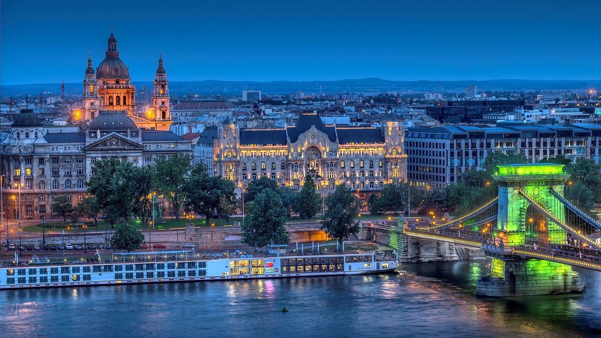 1920x1080 Vienna Wallpaper HD Download > Night