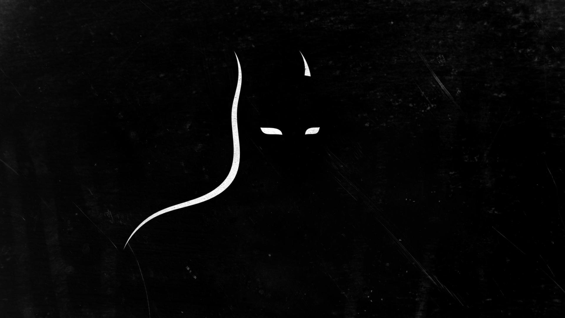 1920x1080 Black Batman Wallpaper