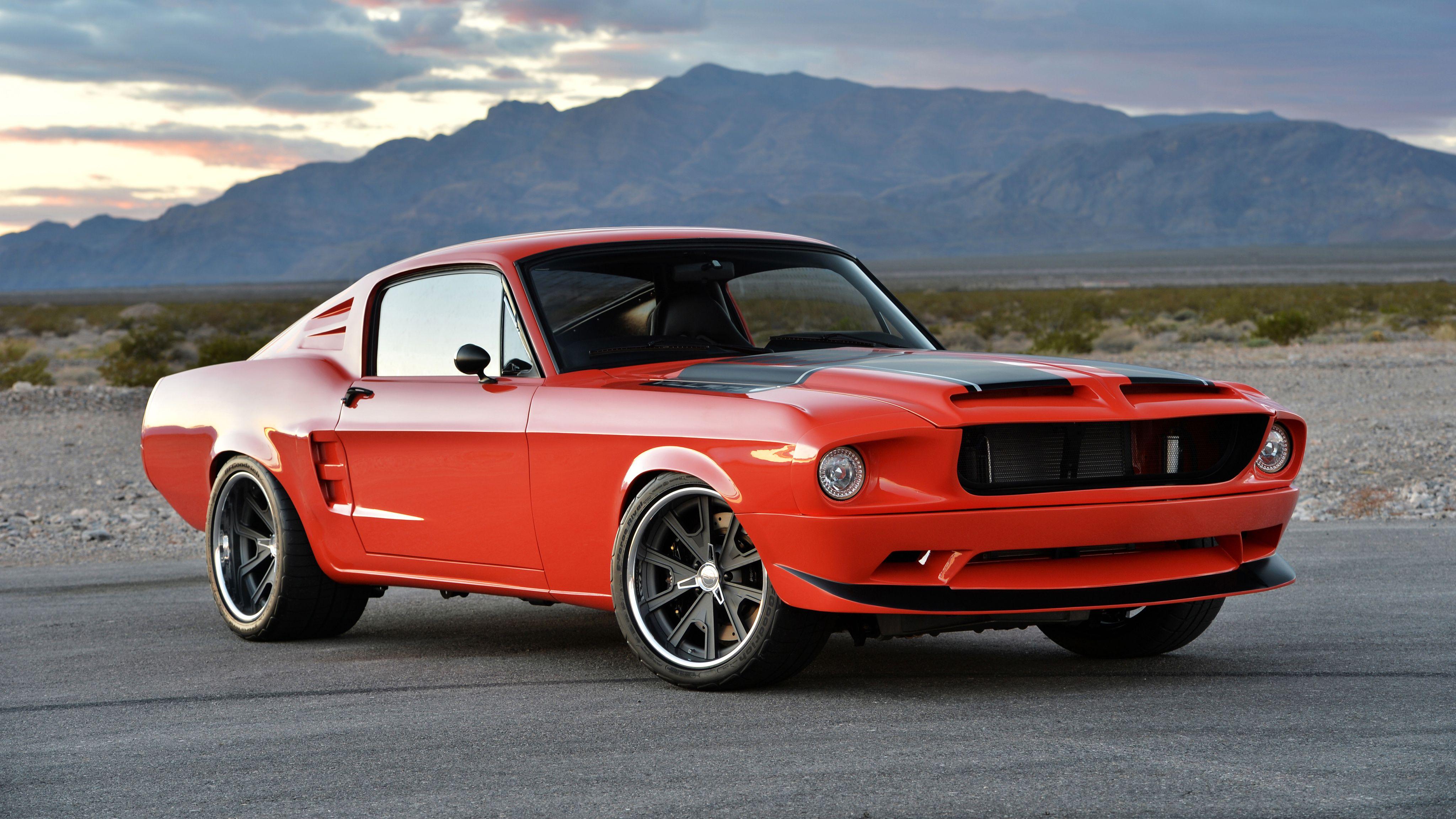 4096x2304 Ford Mustang Fastback Villain CR Supercars Wallpaper. HD Car Wallpaper