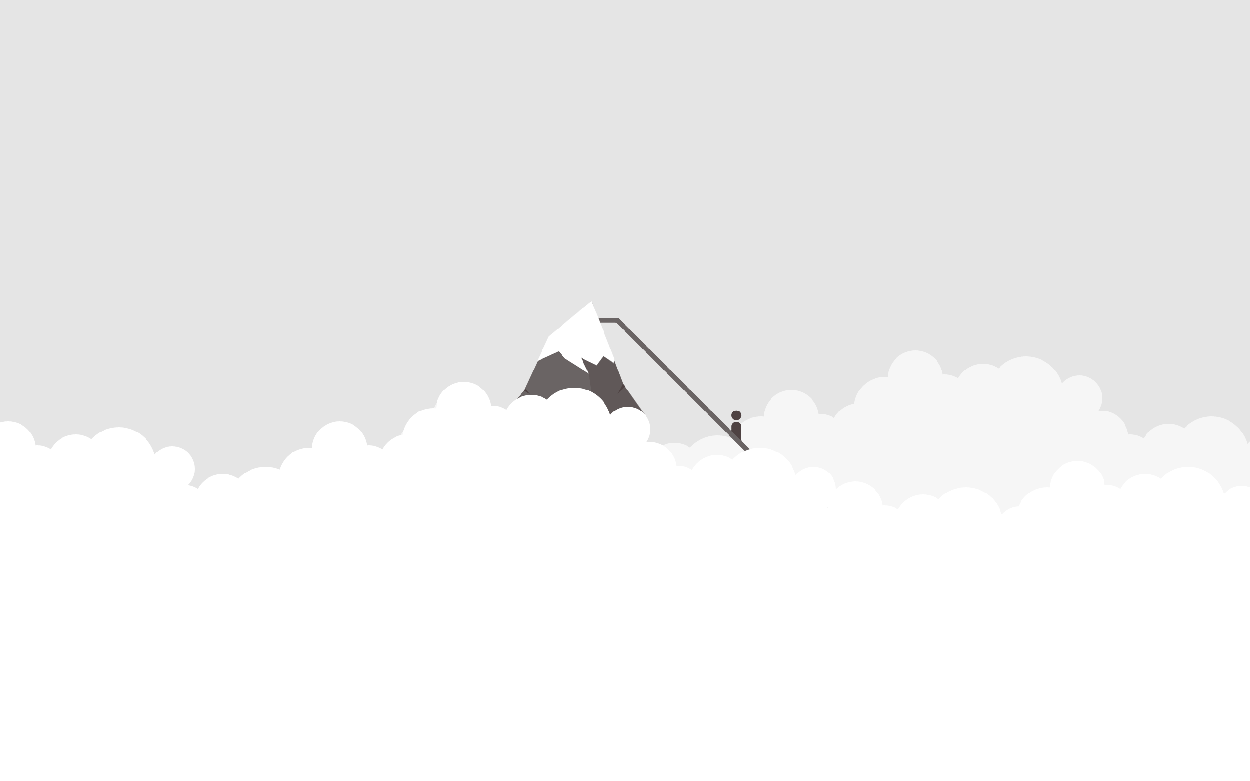 2560x1600 Minimalist Wallpaper HD Black White