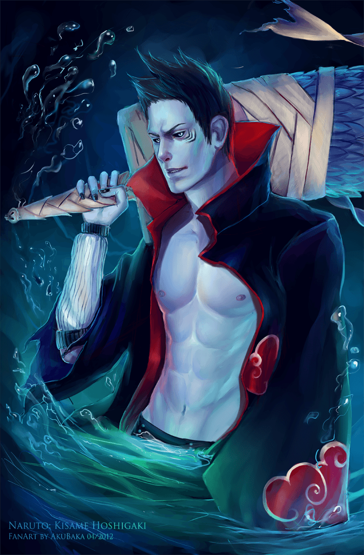 723x1100 Kisame Akatsuki Wallpaper