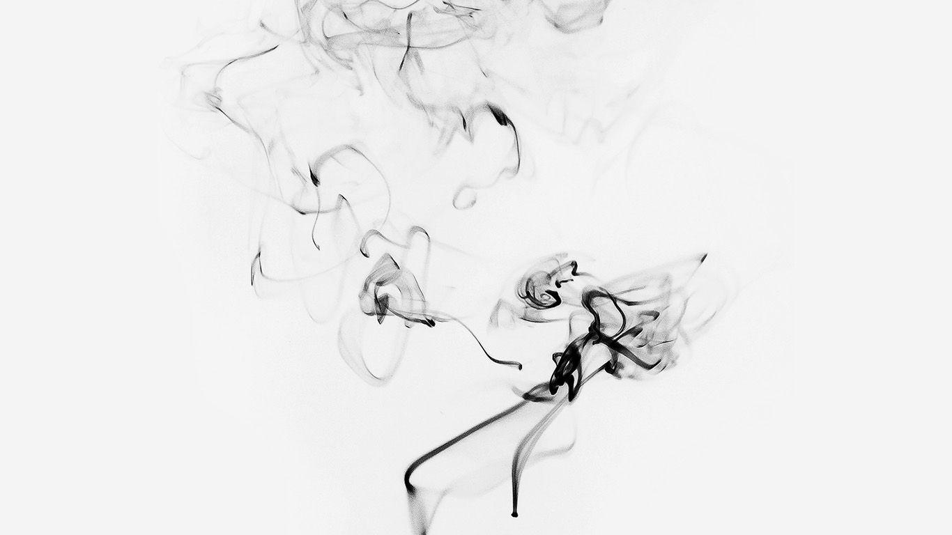 1366x768 wallpaper for desktop, laptop. smoke bw white minimal black