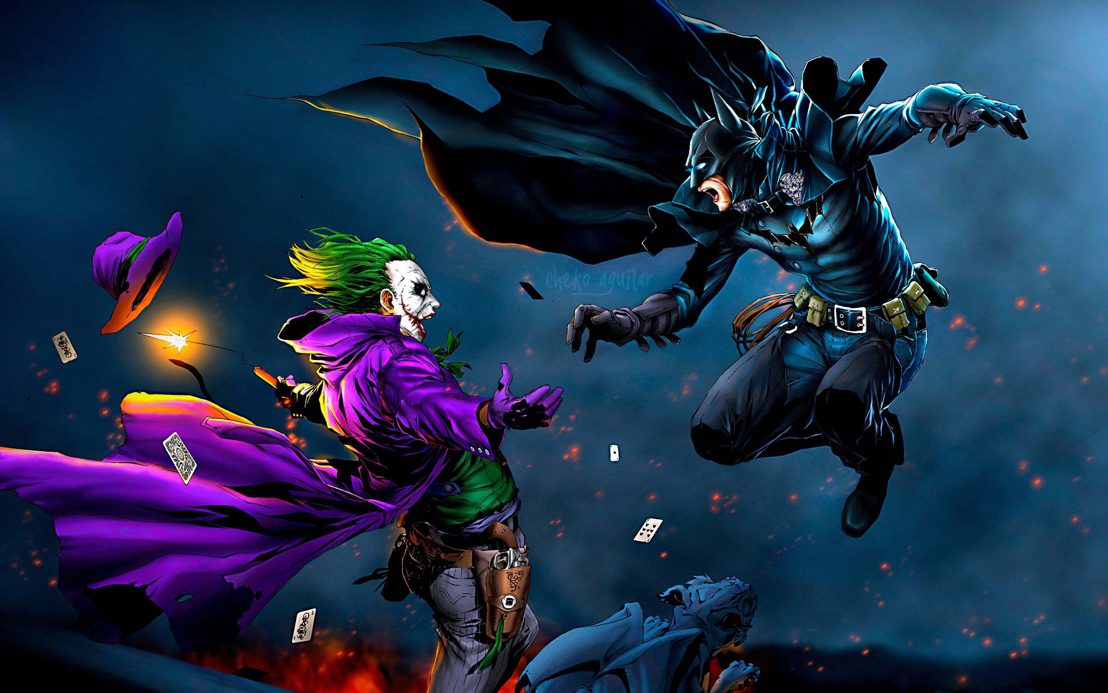 3840x2400 Joker 4K wallpaper for your desktop or mobile screen free