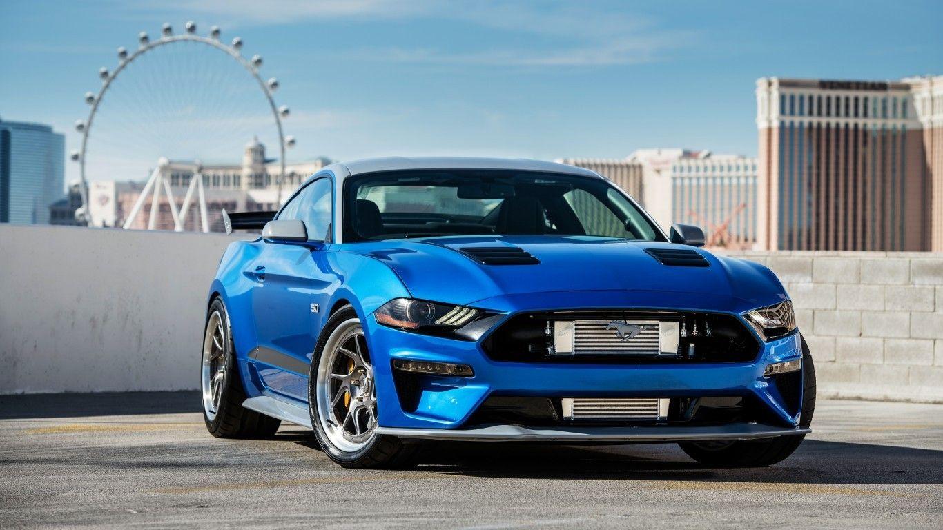 1366x768 Download 1366x768 Ford Mustang Gt, Blue, Ferris Wheel, Muscle Cars Wallpaper for Laptop, Notebook