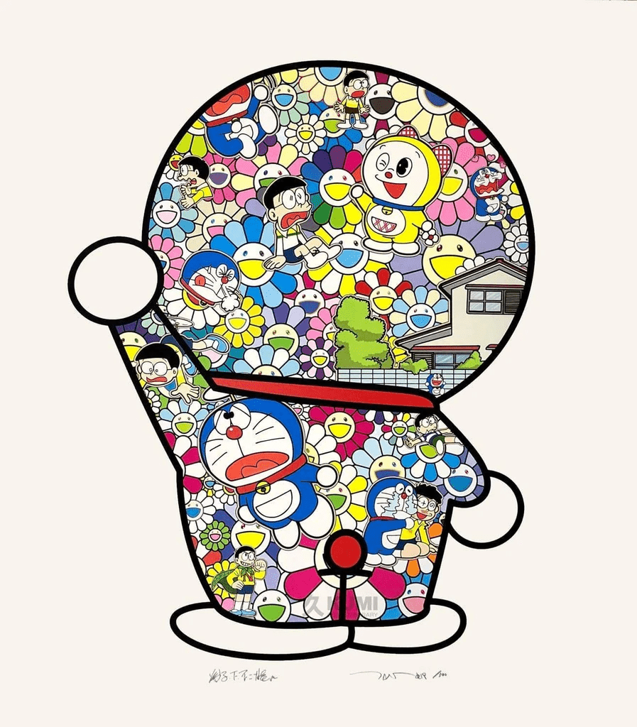 897x1024 DORAEMON x MURAKAMI PRINT