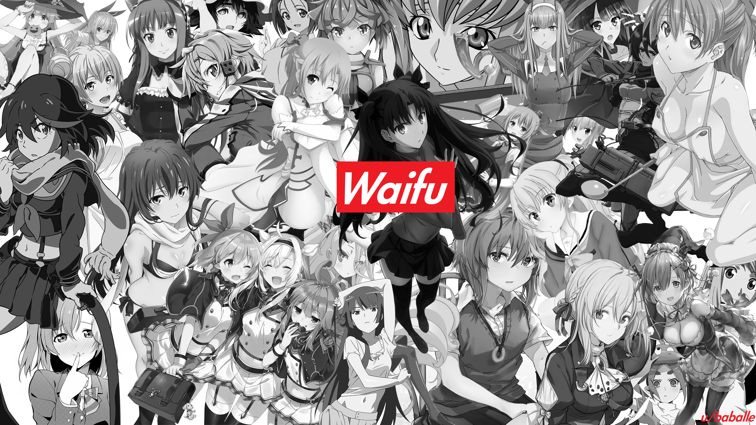 Anime Waifu Wallpapers - Top Free Anime Waifu Backgrounds - WallpaperAccess