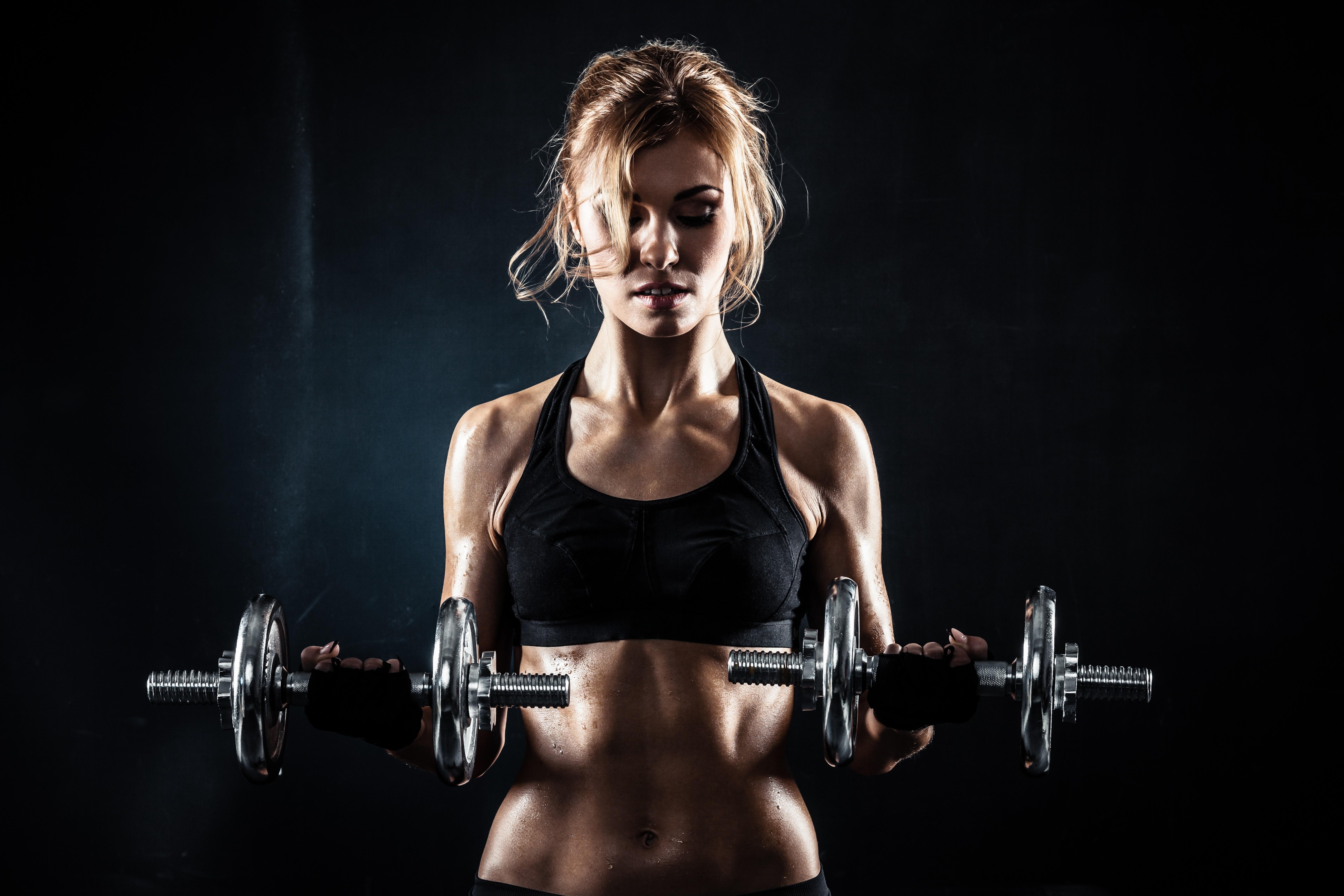 6930x4620 Girls Workout Wallpaper