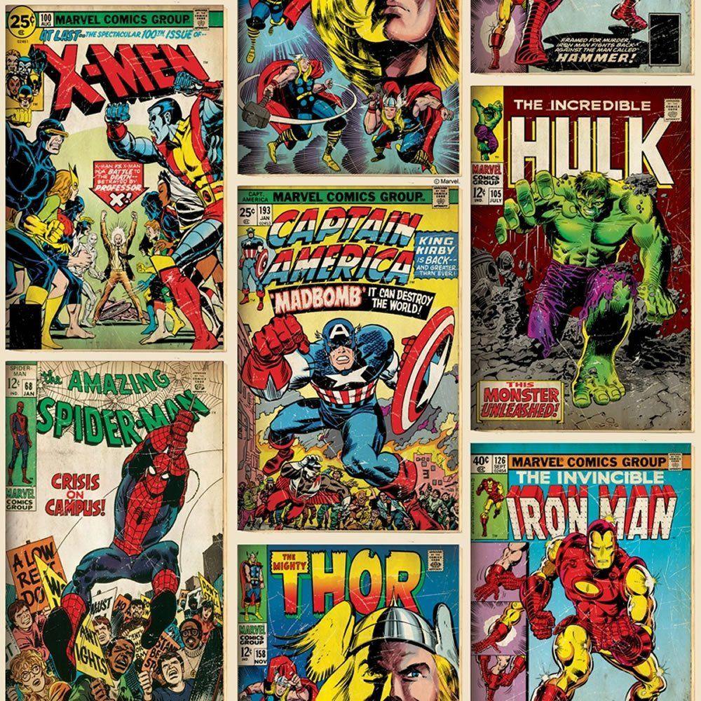 1000x1000 Marvel Superheroes Comic Cover Wallpaper. Marvel wallpaper, Hero