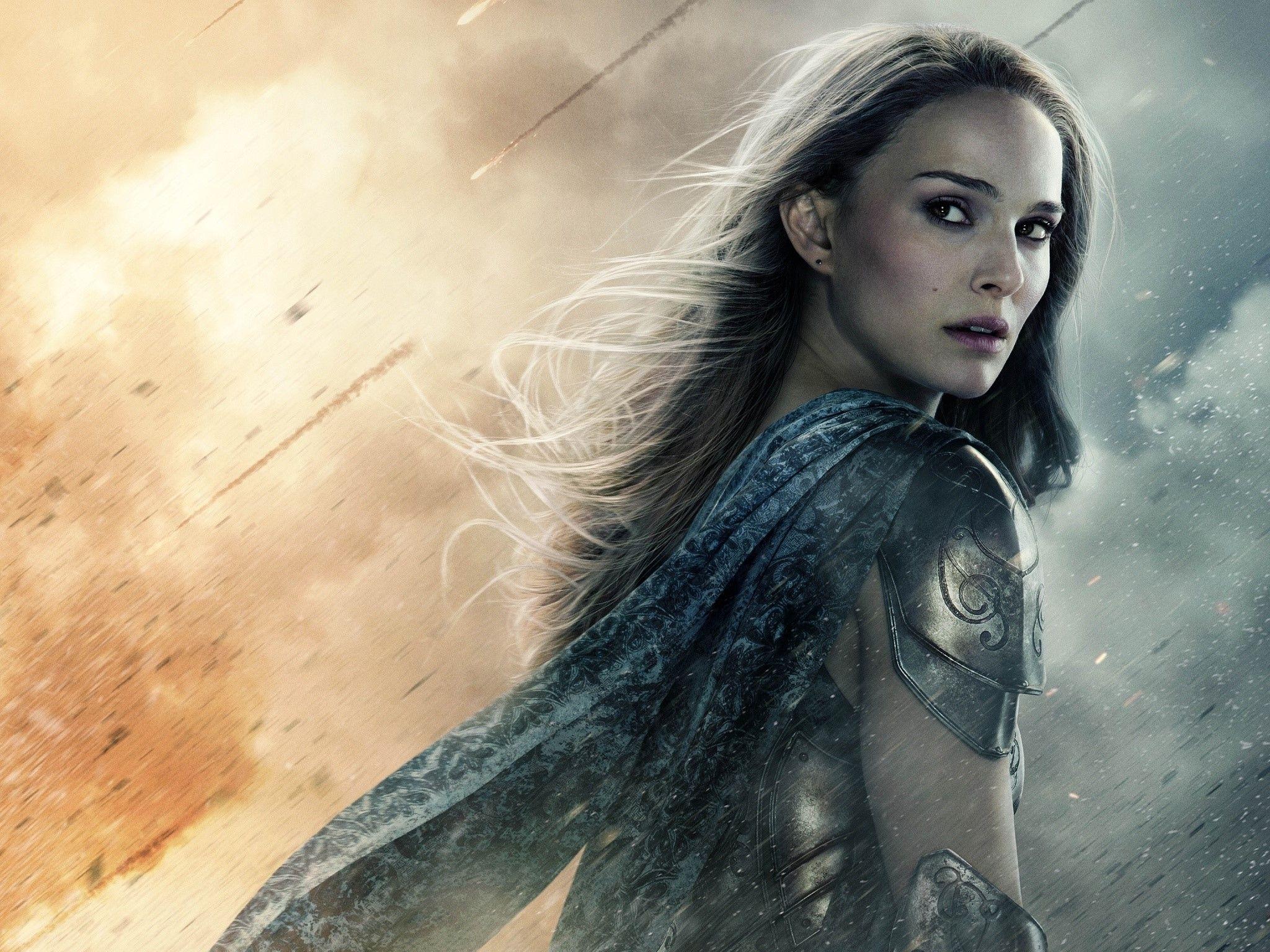 2048x1536 Natalie Portman in Thor 2 Wallpaper