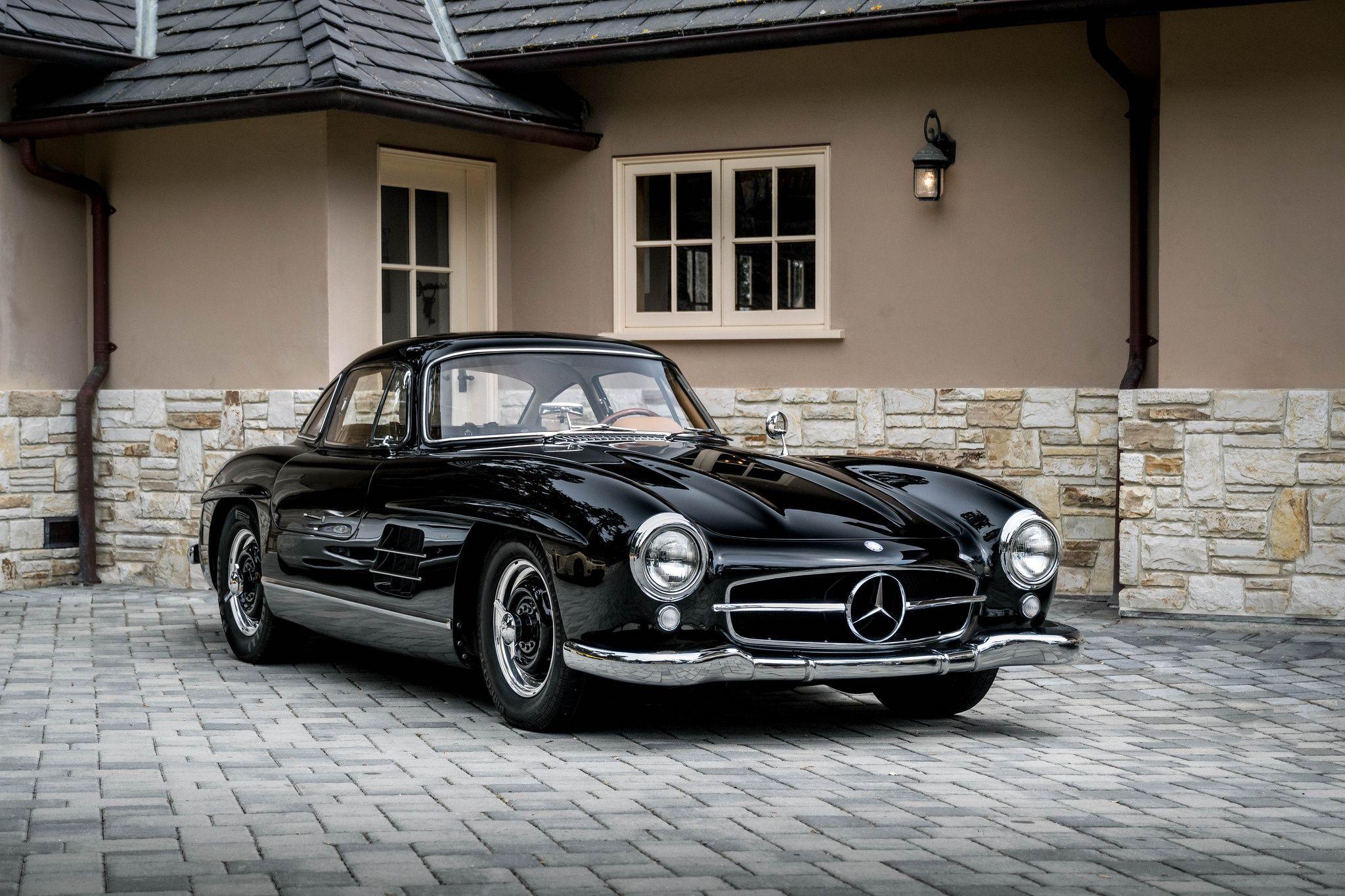 2048x1365 Mercedes Benz 300SL Black Grand Tourer