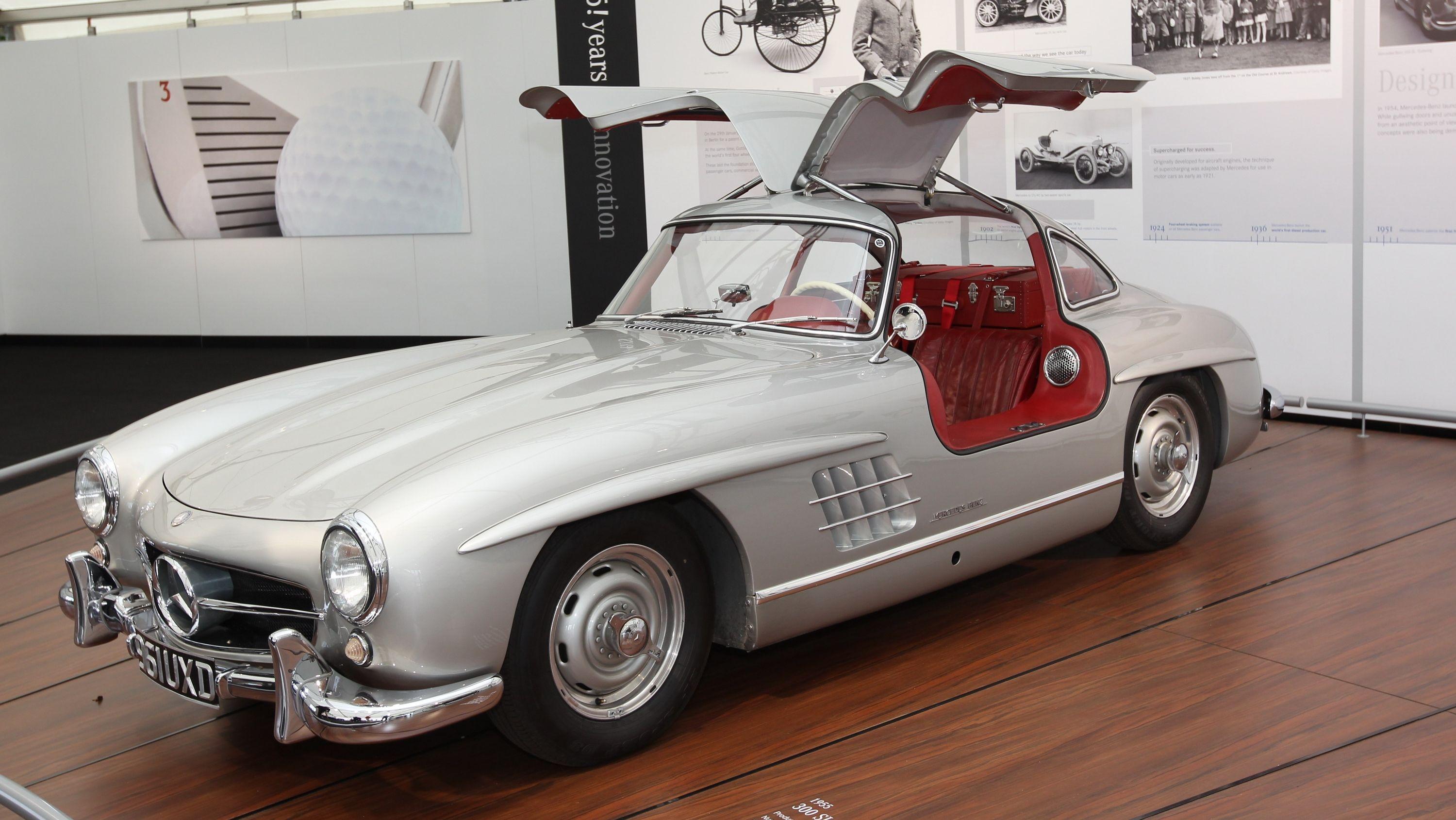 3000x1689 1962 Mercedes 300SL Gullwing (W194) Picture, Photo