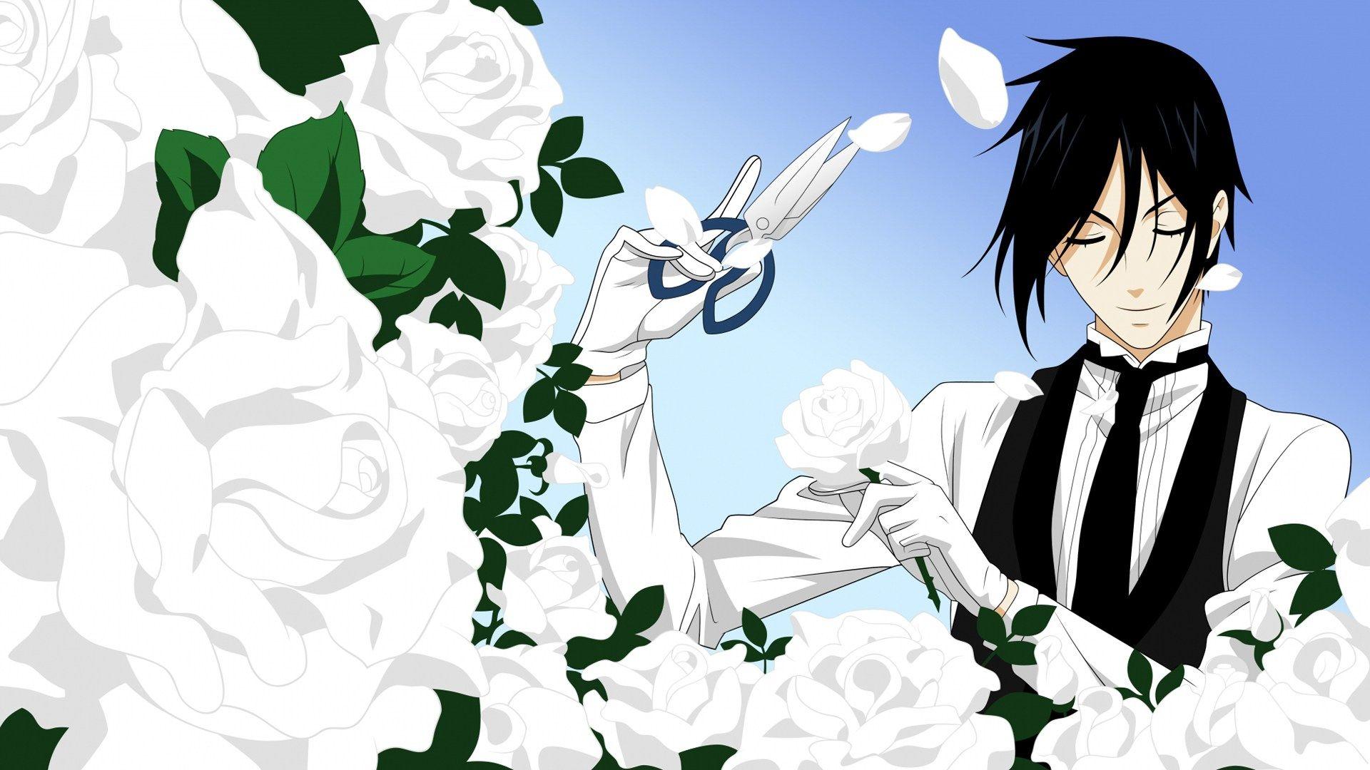 1920x1080 Sebastian Michaelis Kuroshitsuji 1080p HD Wallpaper