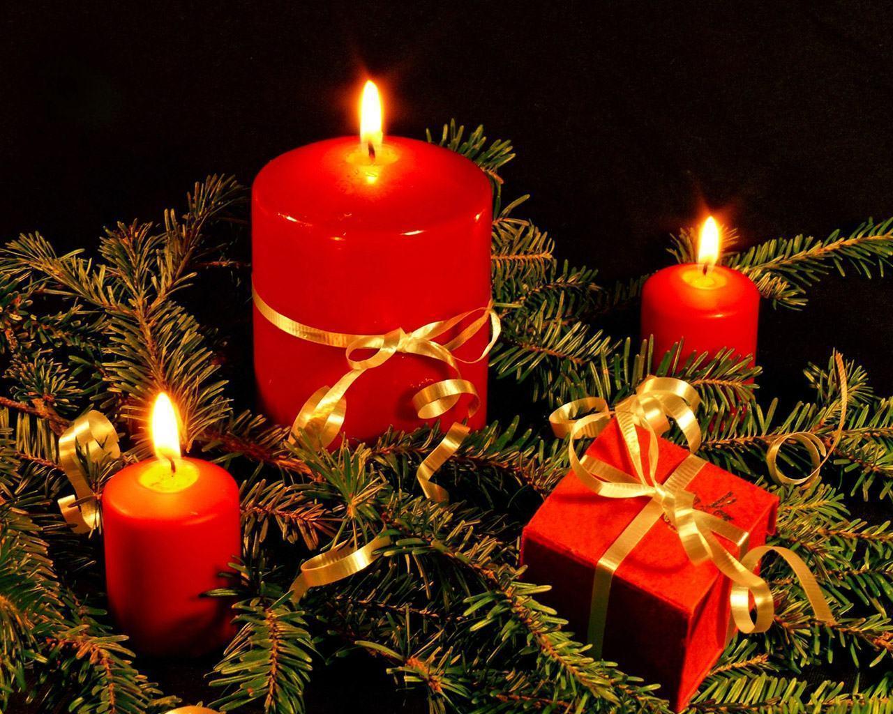 1280x1024 3D Wallpaper Christmas