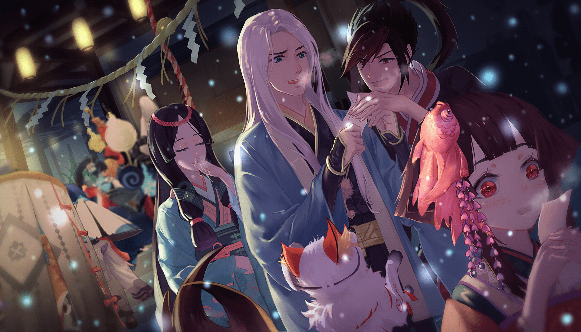 1920x1098 Onmyouji HD Wallpaper