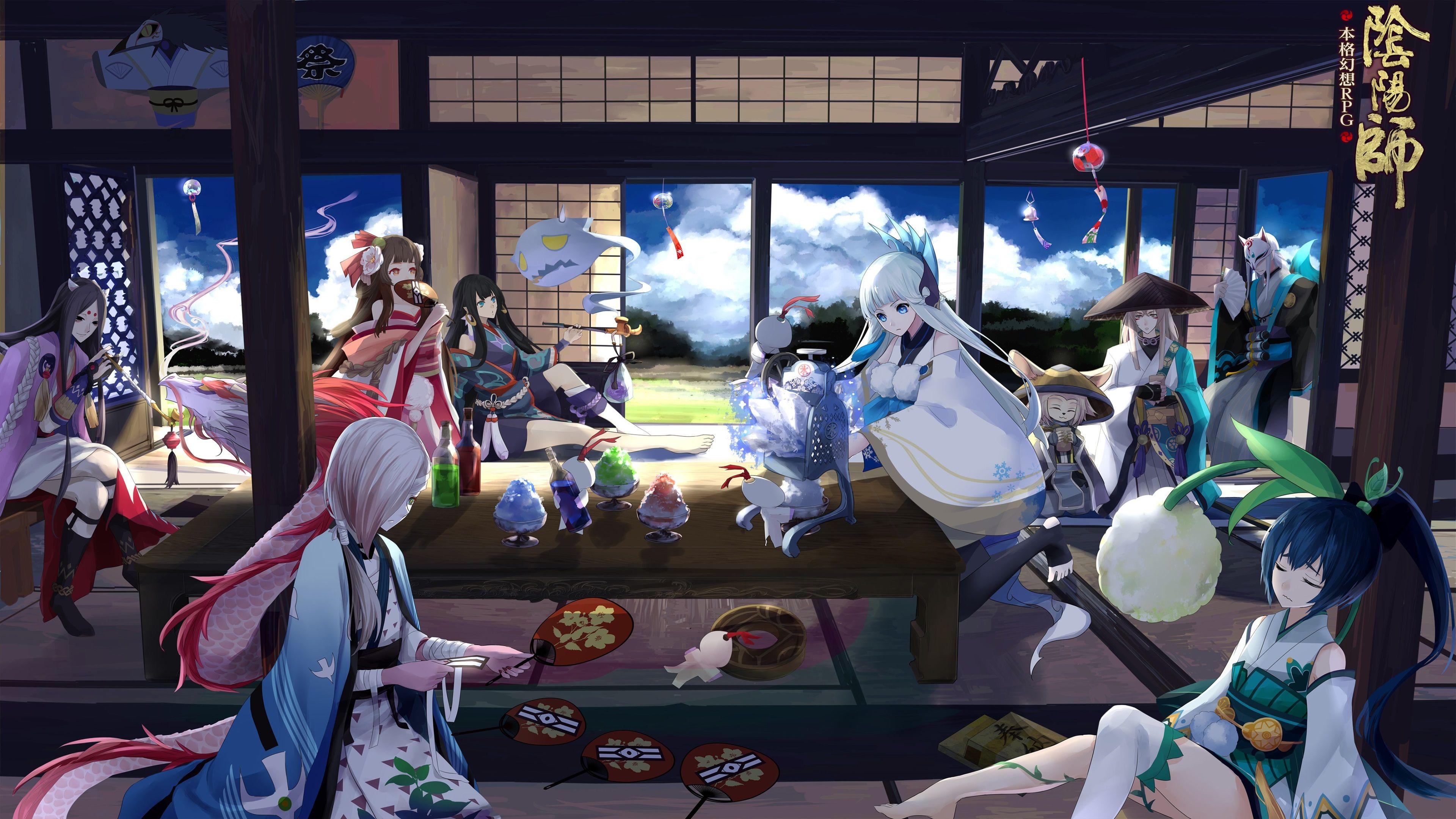 3840x2160 2000x1190 Onmyouji wallpaper