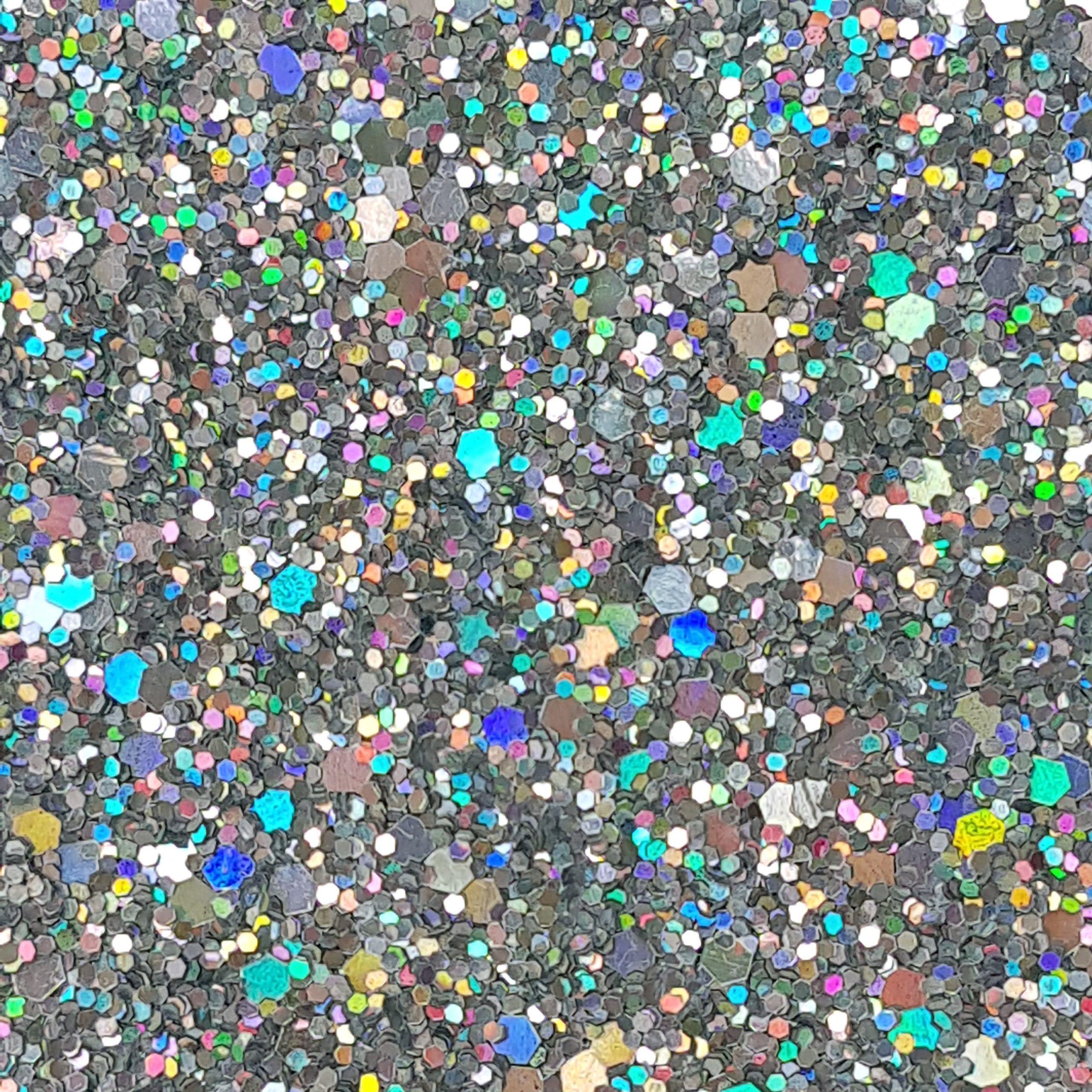 2560x2560 Silver Hologram 'Glam' Glitter Wall Covering. Glitter Bug
